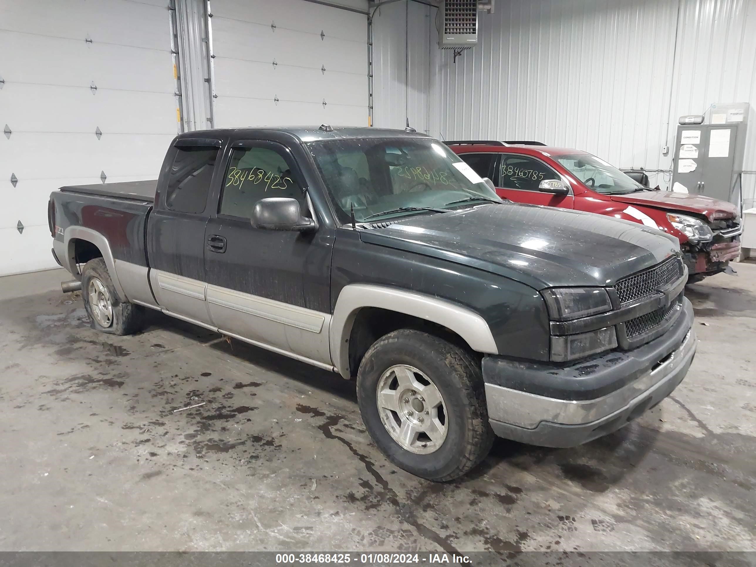 CHEVROLET SILVERADO 2004 1gcek19t44z160841