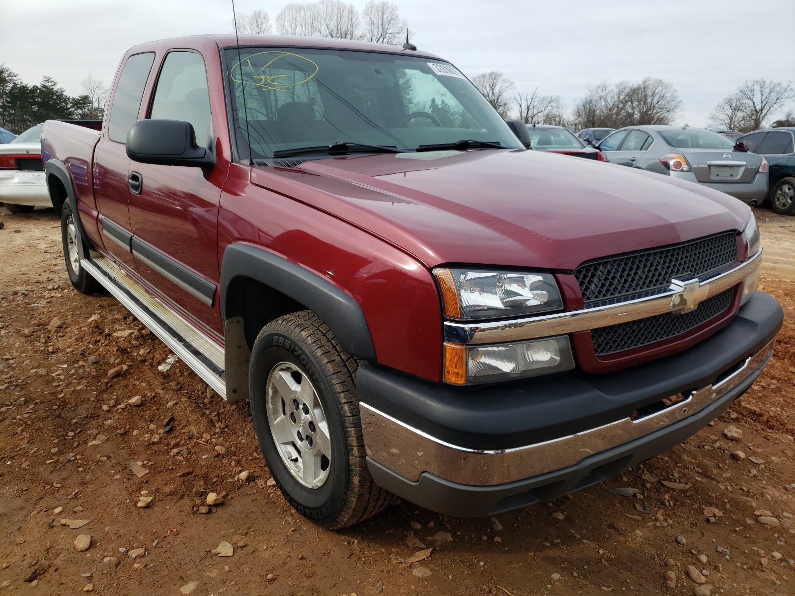 CHEVROLET SILVERADO 2004 1gcek19t44z182287