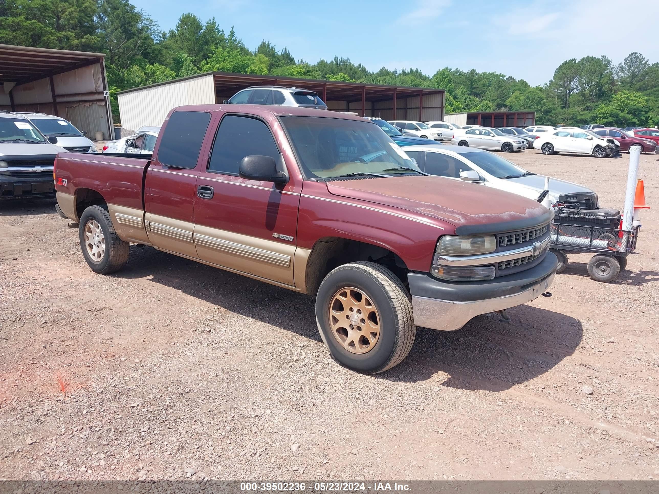 CHEVROLET SILVERADO 1999 1gcek19t4xz175764