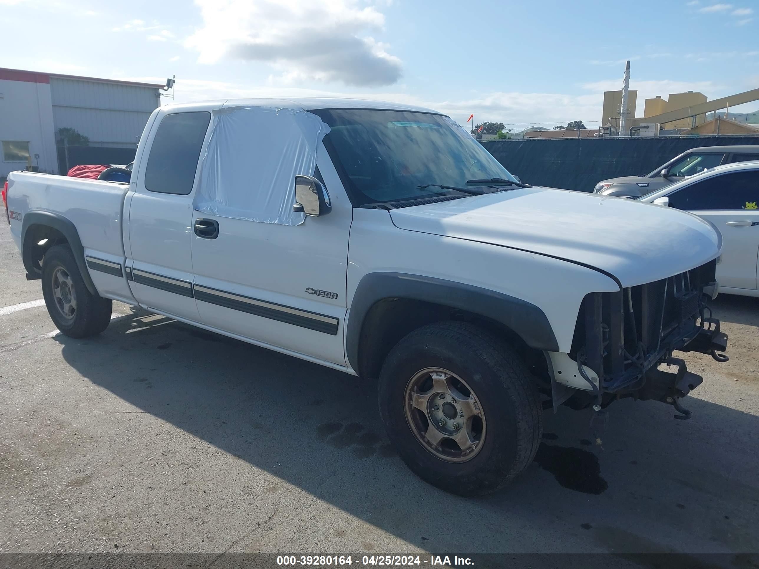 CHEVROLET SILVERADO 2001 1gcek19t51e150726