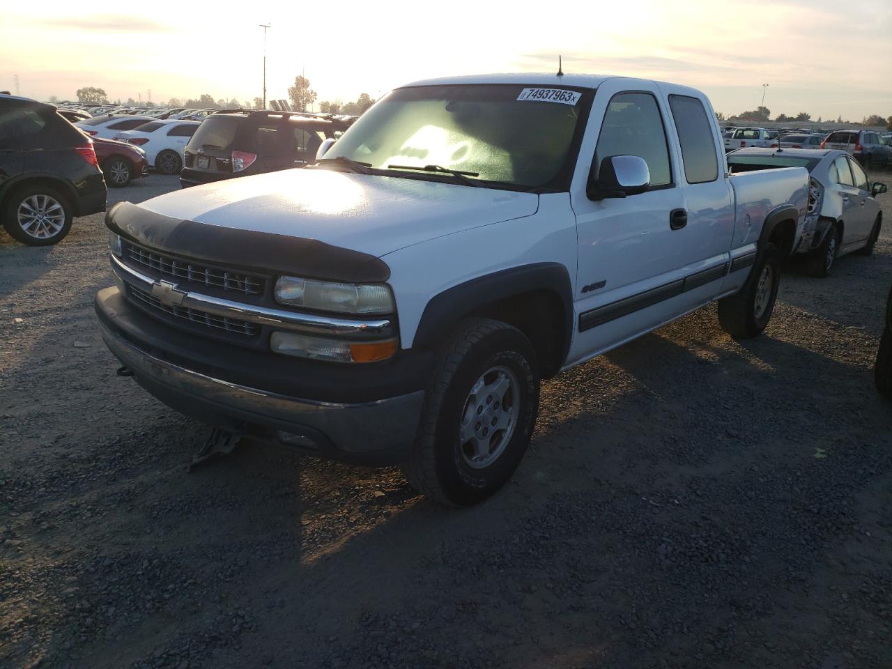 CHEVROLET SILVERADO 2002 1gcek19t52e205869