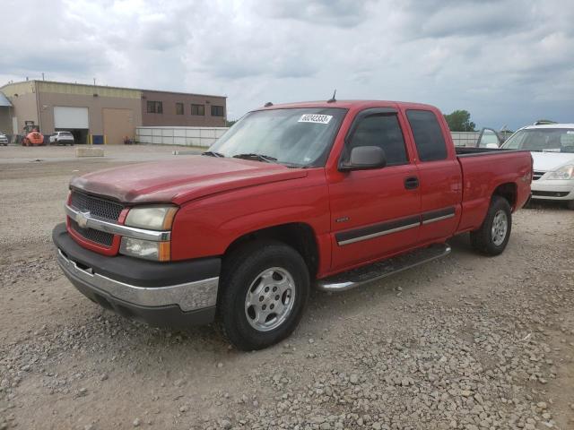 CHEVROLET SILVERADO 2004 1gcek19t54z308706