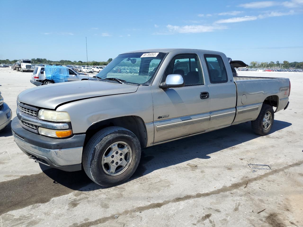 CHEVROLET SILVERADO 2000 1gcek19t5ye210742