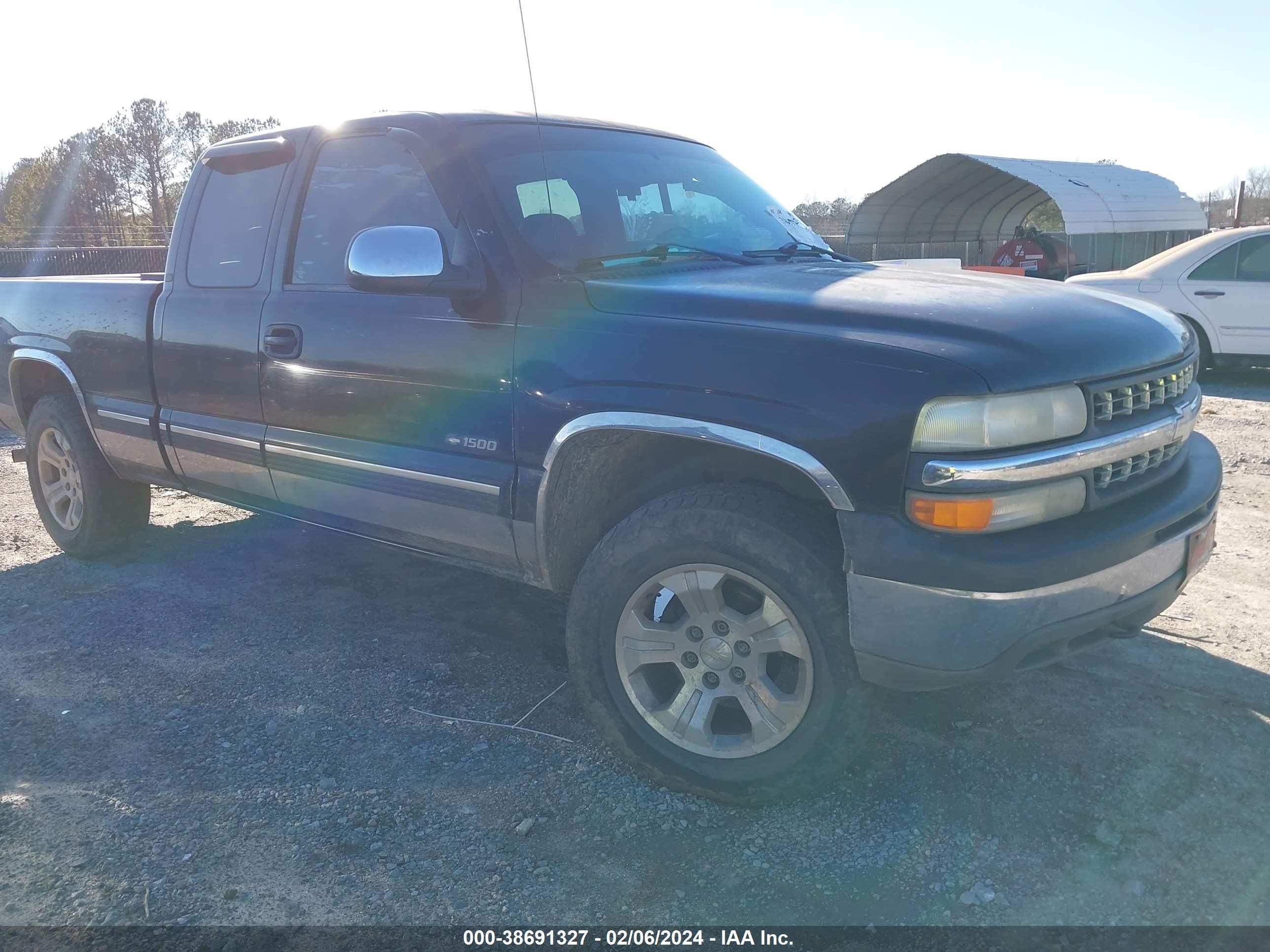 CHEVROLET SILVERADO 2001 1gcek19t61z130851