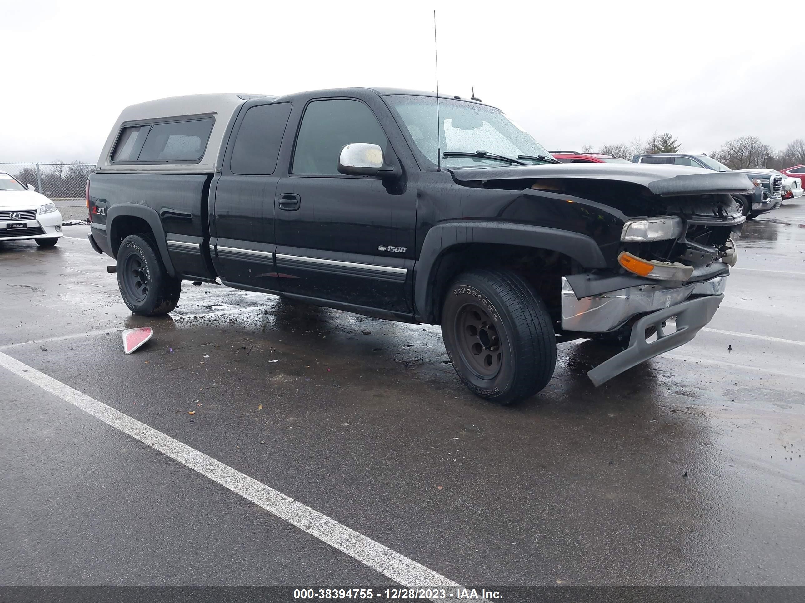 CHEVROLET SILVERADO 2002 1gcek19t62e294397