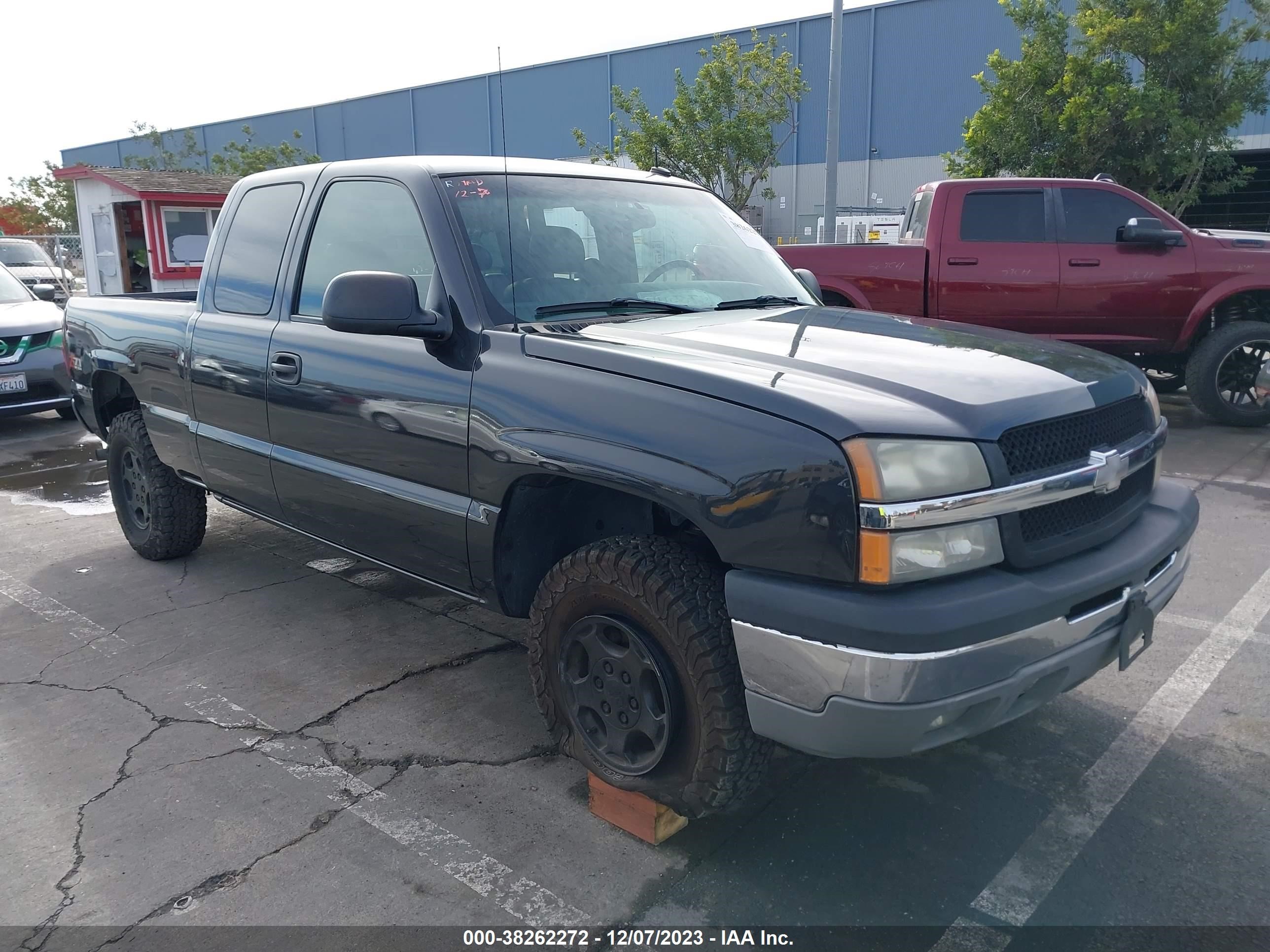 CHEVROLET SILVERADO 2003 1gcek19t63z138239