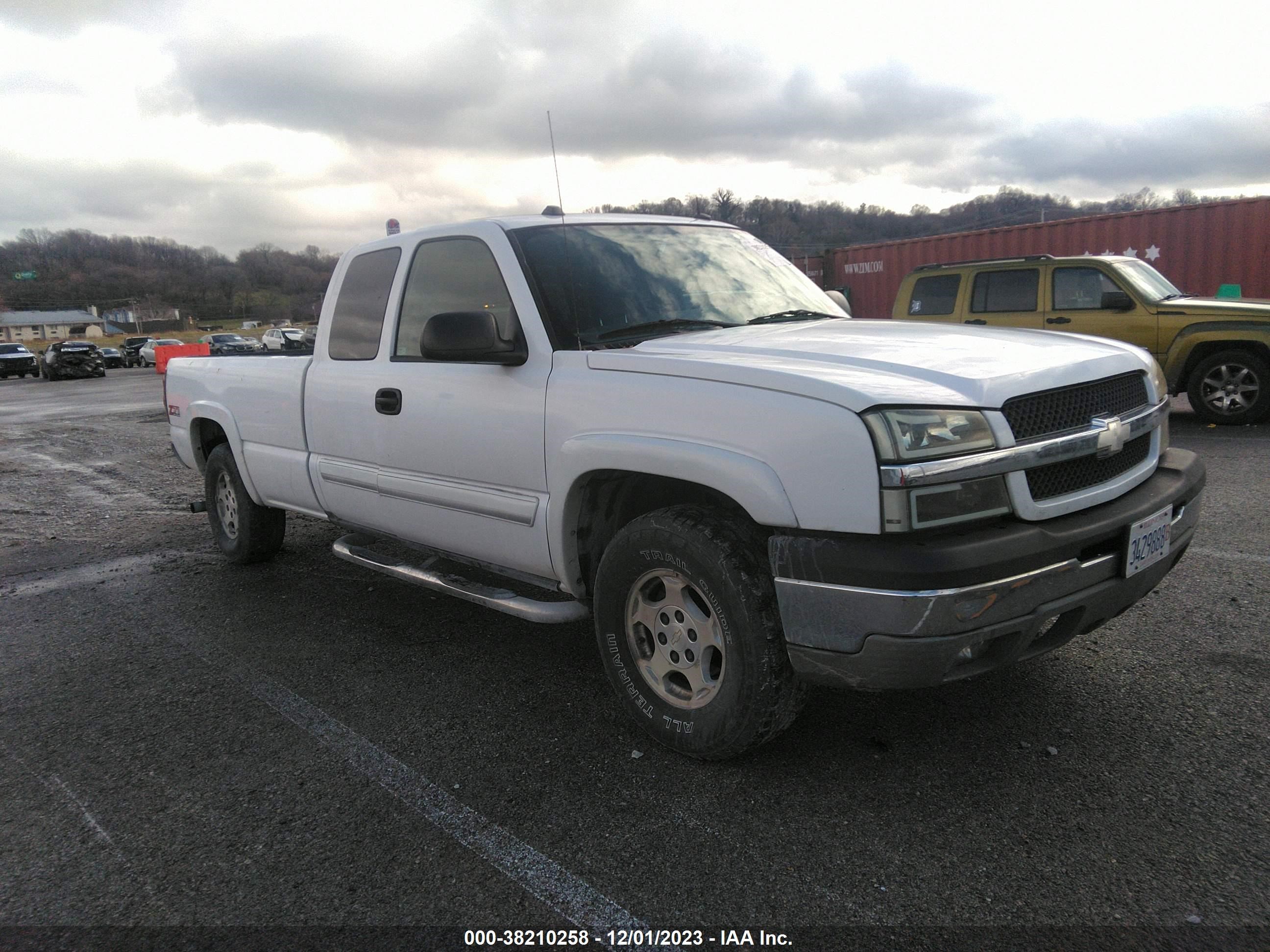 CHEVROLET SILVERADO 2004 1gcek19t64e123846