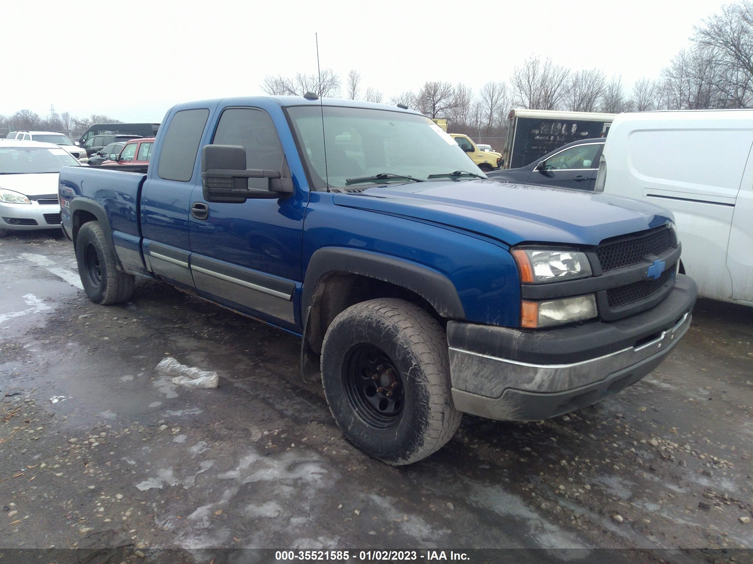 CHEVROLET SILVERADO 2004 1gcek19t64e160900