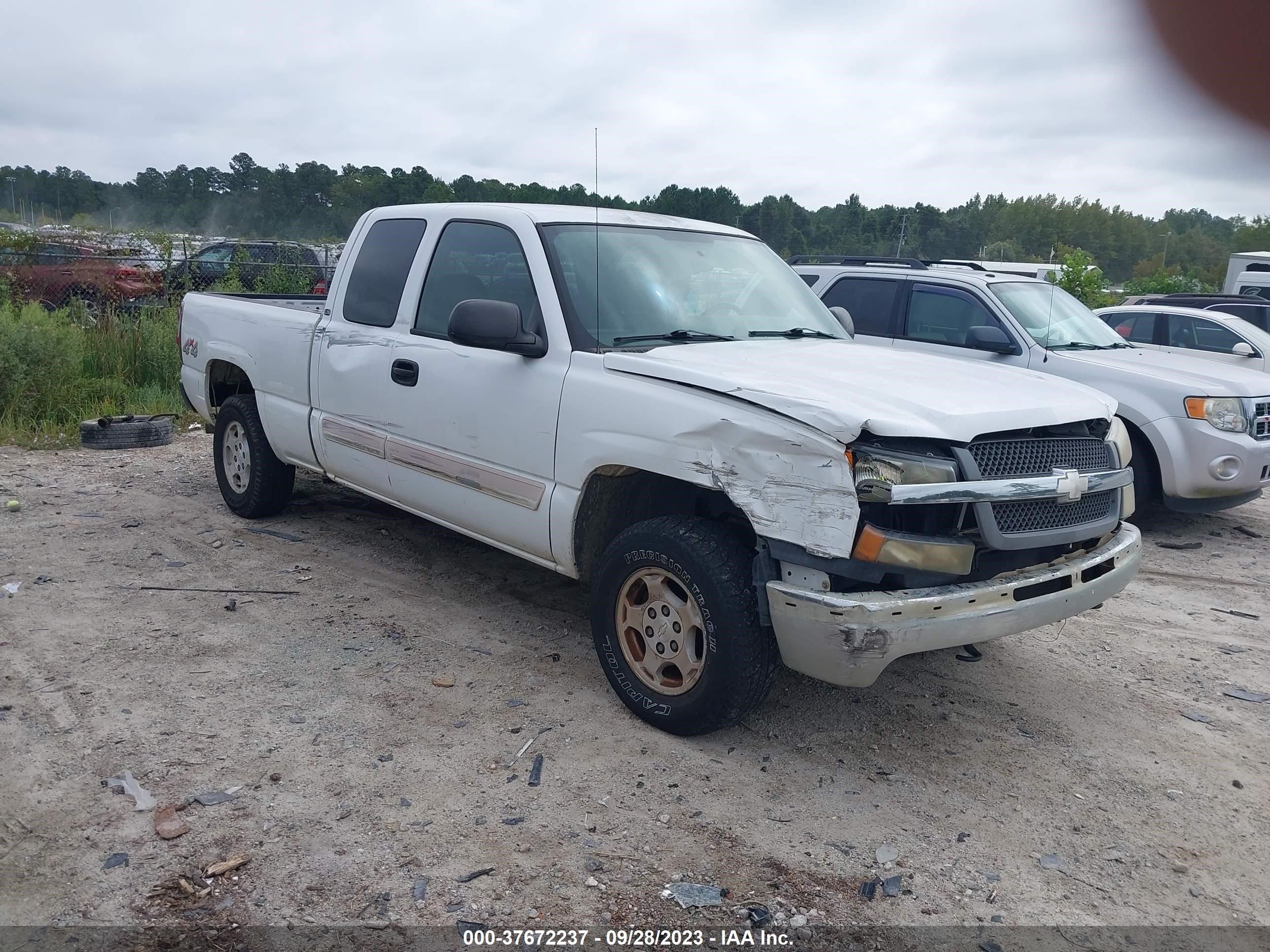 CHEVROLET SILVERADO 2004 1gcek19t64e326333