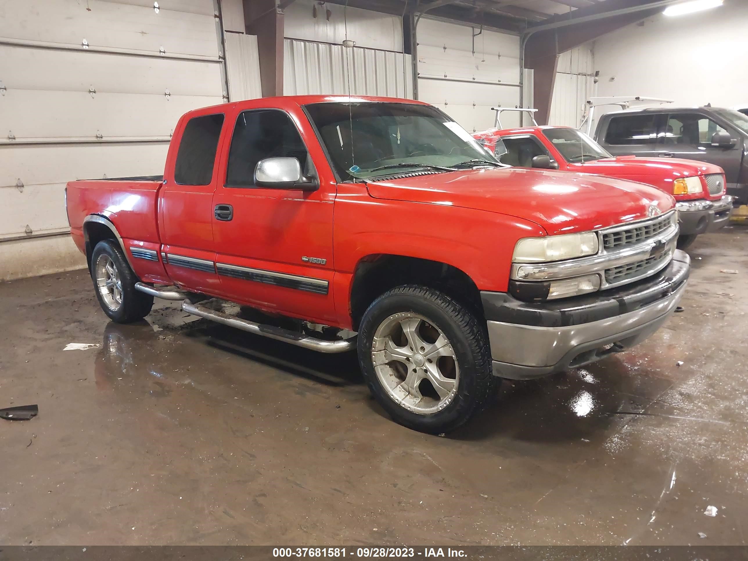 CHEVROLET SILVERADO 1999 1gcek19t6xe134057