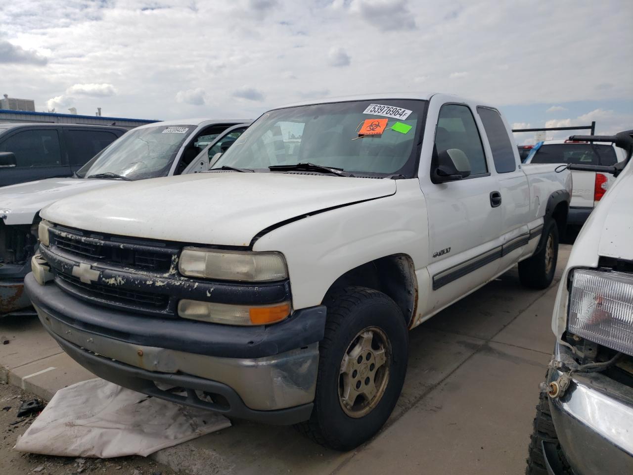 CHEVROLET SILVERADO 2000 1gcek19t6ye128440