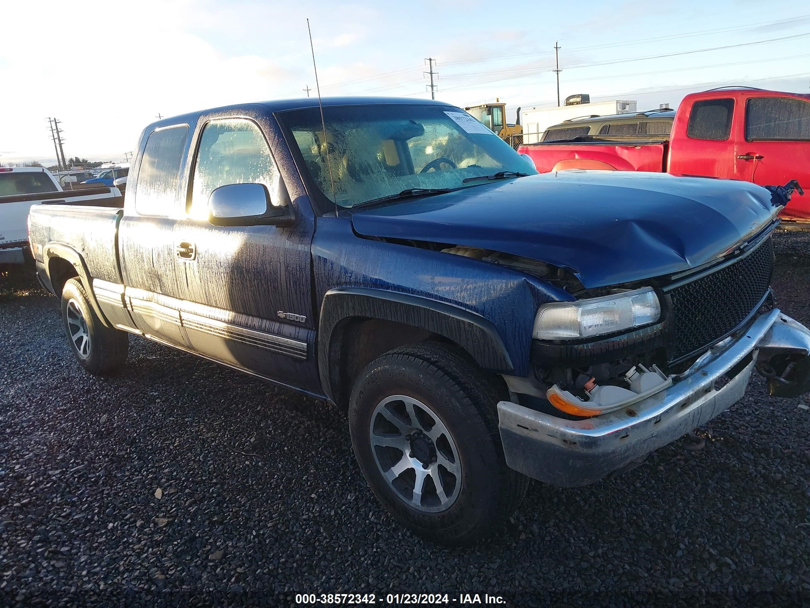 CHEVROLET SILVERADO 2000 1gcek19t6ye146274