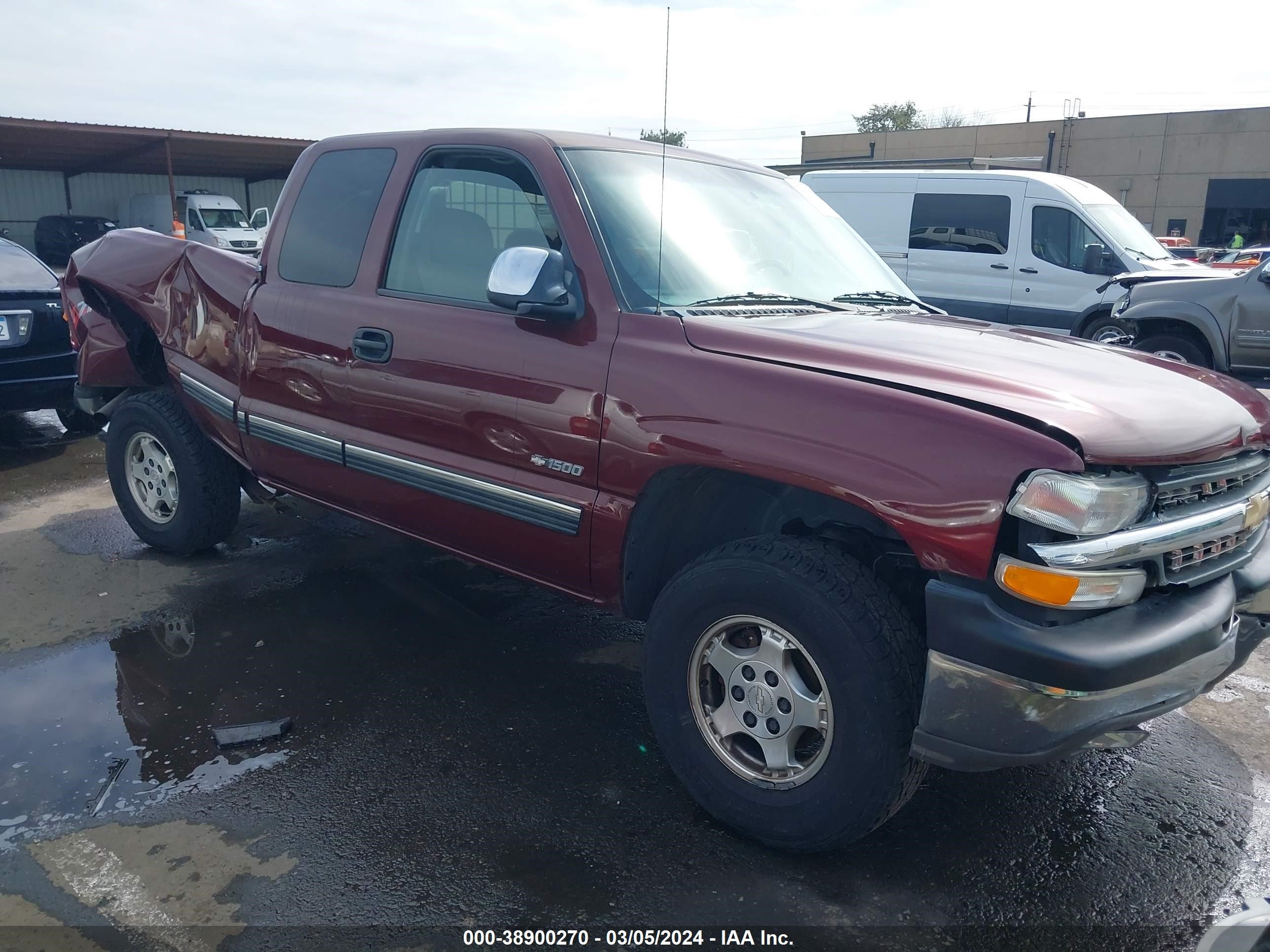 CHEVROLET SILVERADO 2000 1gcek19t6ye178934