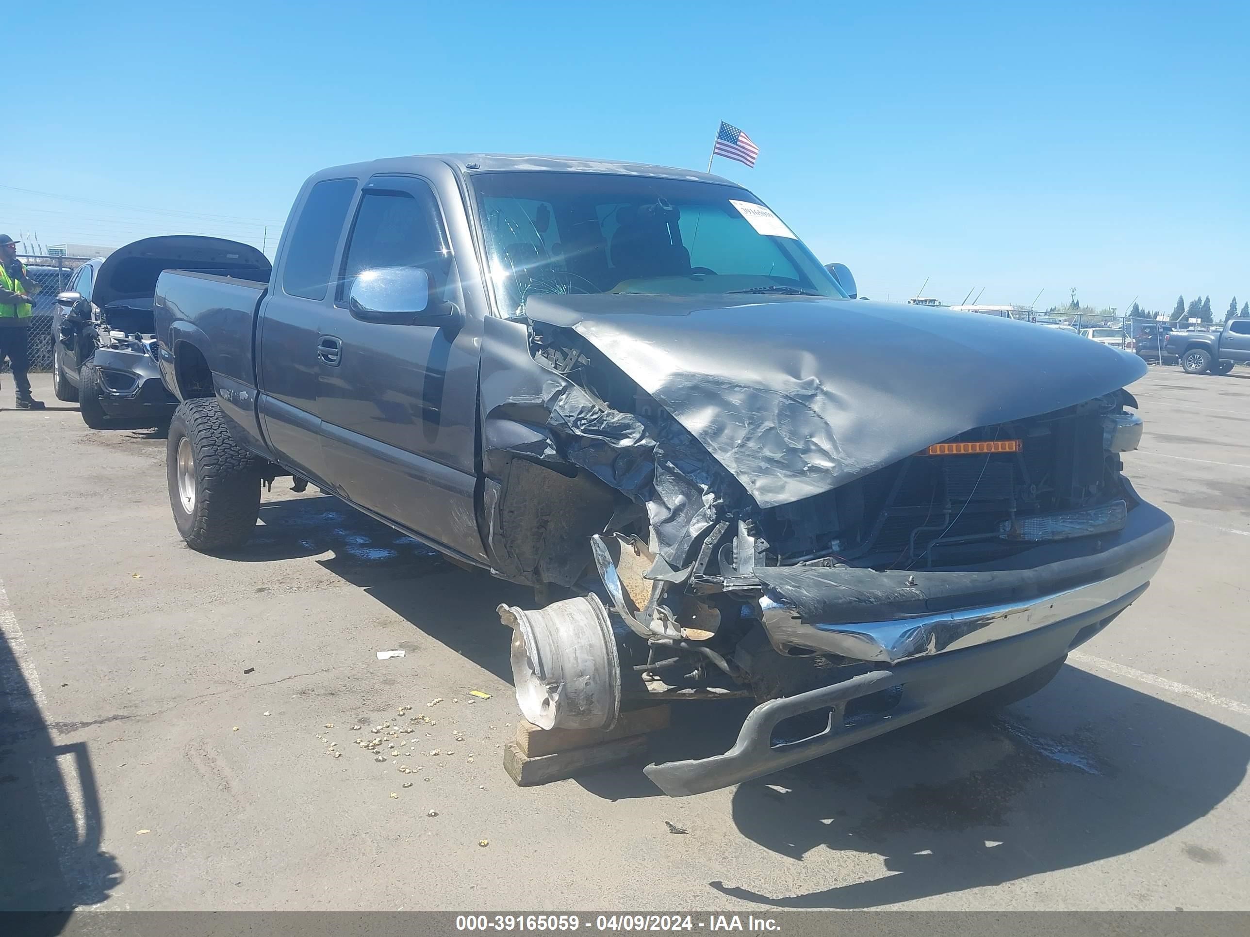 CHEVROLET SILVERADO 2000 1gcek19t6ye264616