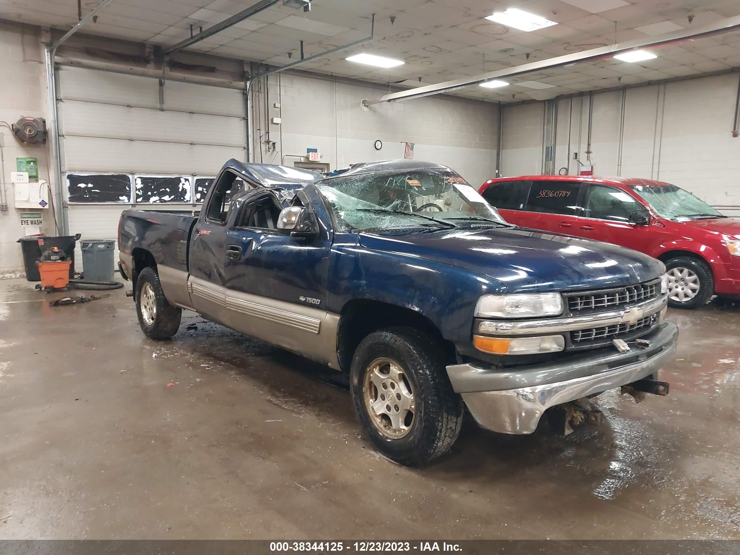 CHEVROLET SILVERADO 2000 1gcek19t6ye306735