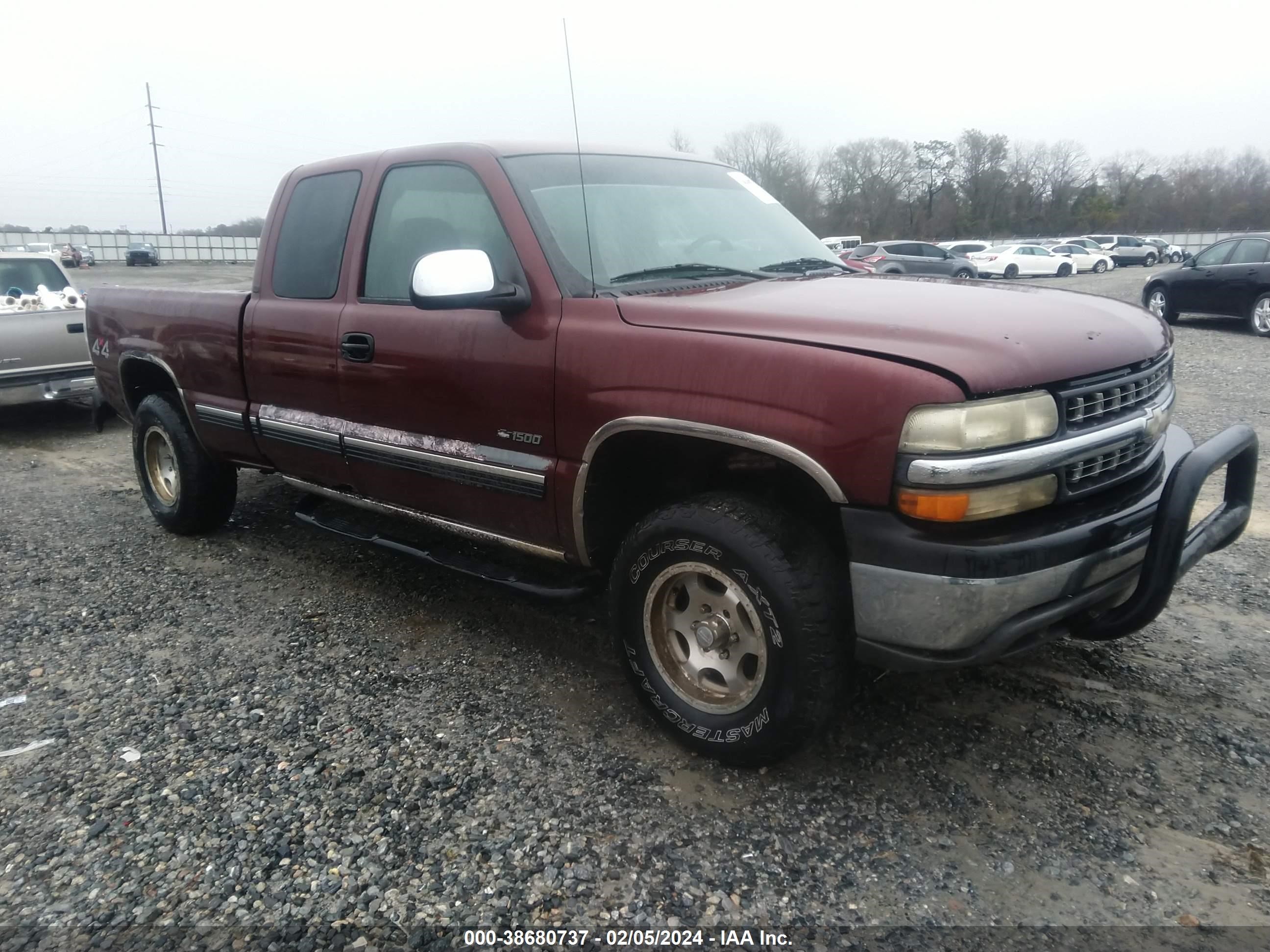 CHEVROLET SILVERADO 2001 1gcek19t71e200400