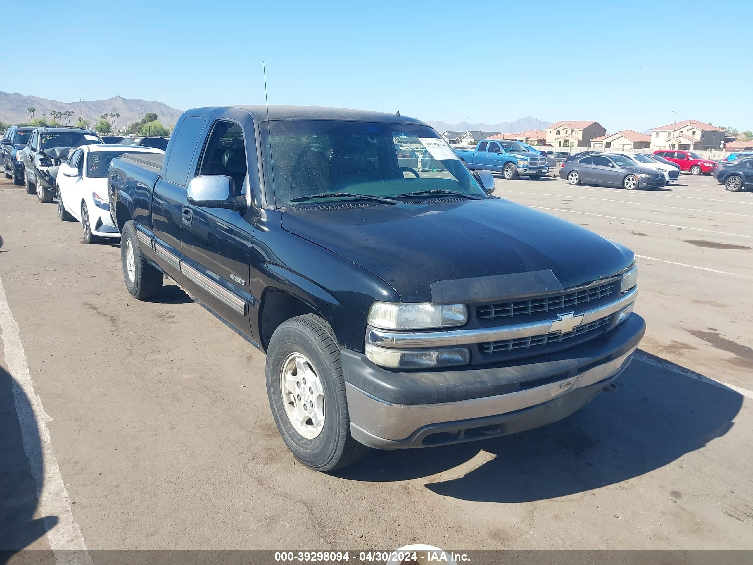 CHEVROLET SILVERADO 2002 1gcek19t72z239711