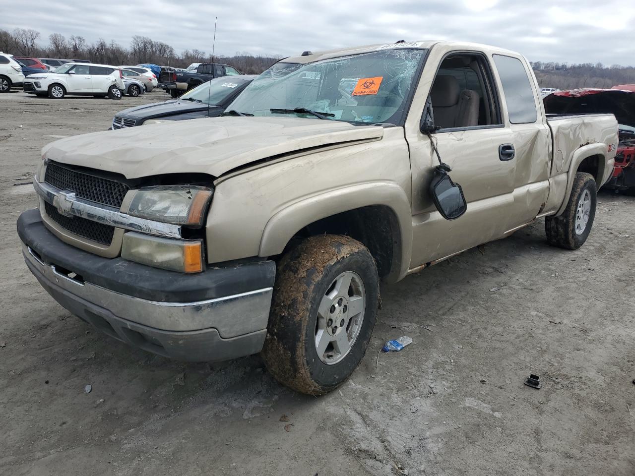 CHEVROLET SILVERADO 2004 1gcek19t74e115092