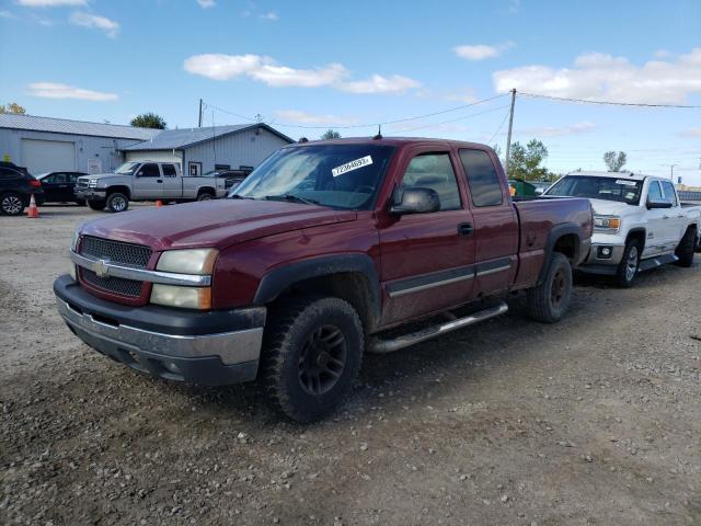 CHEVROLET SILVERADO 2004 1gcek19t74e168309