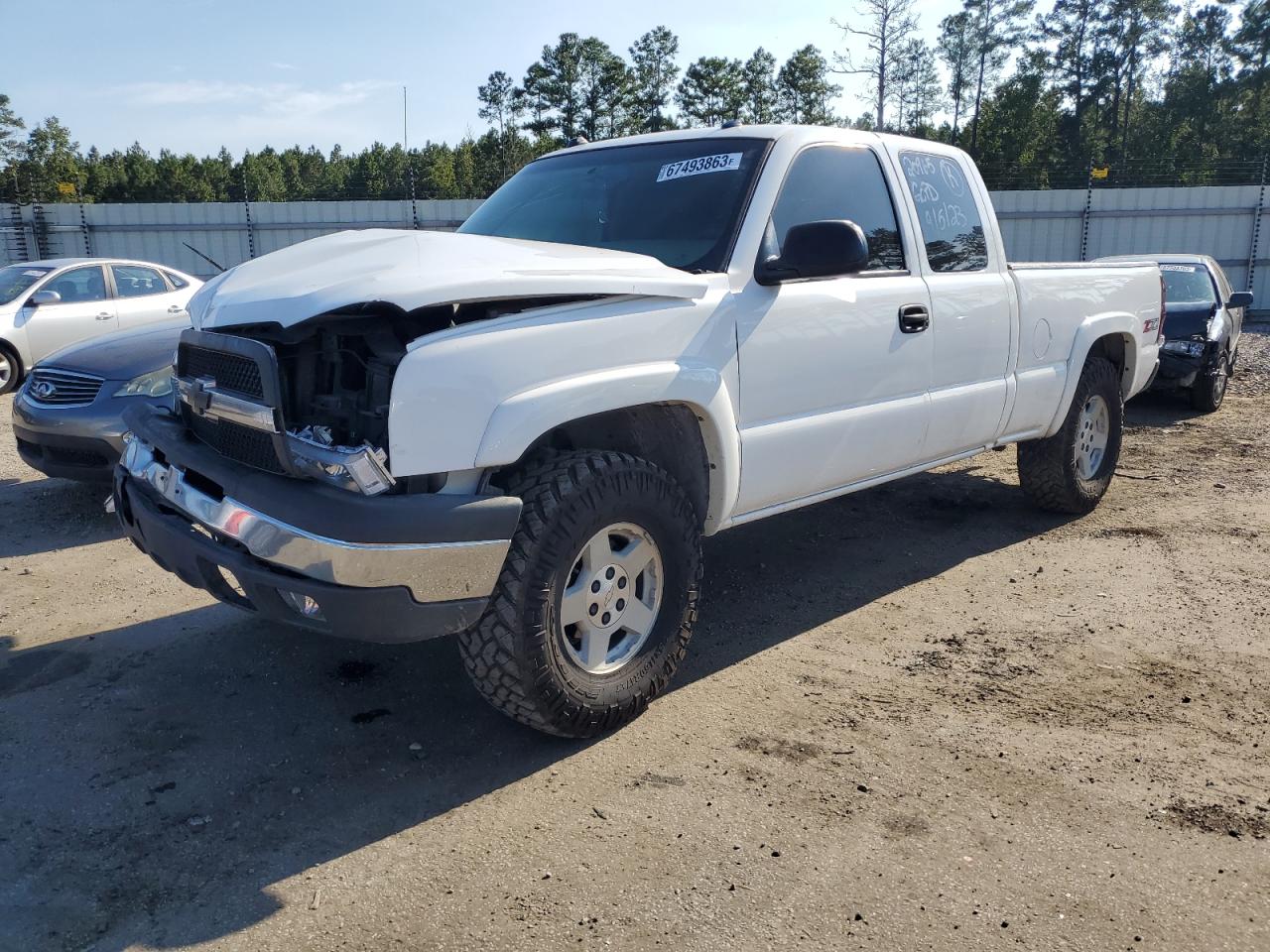 CHEVROLET SILVERADO 2004 1gcek19t74e402156