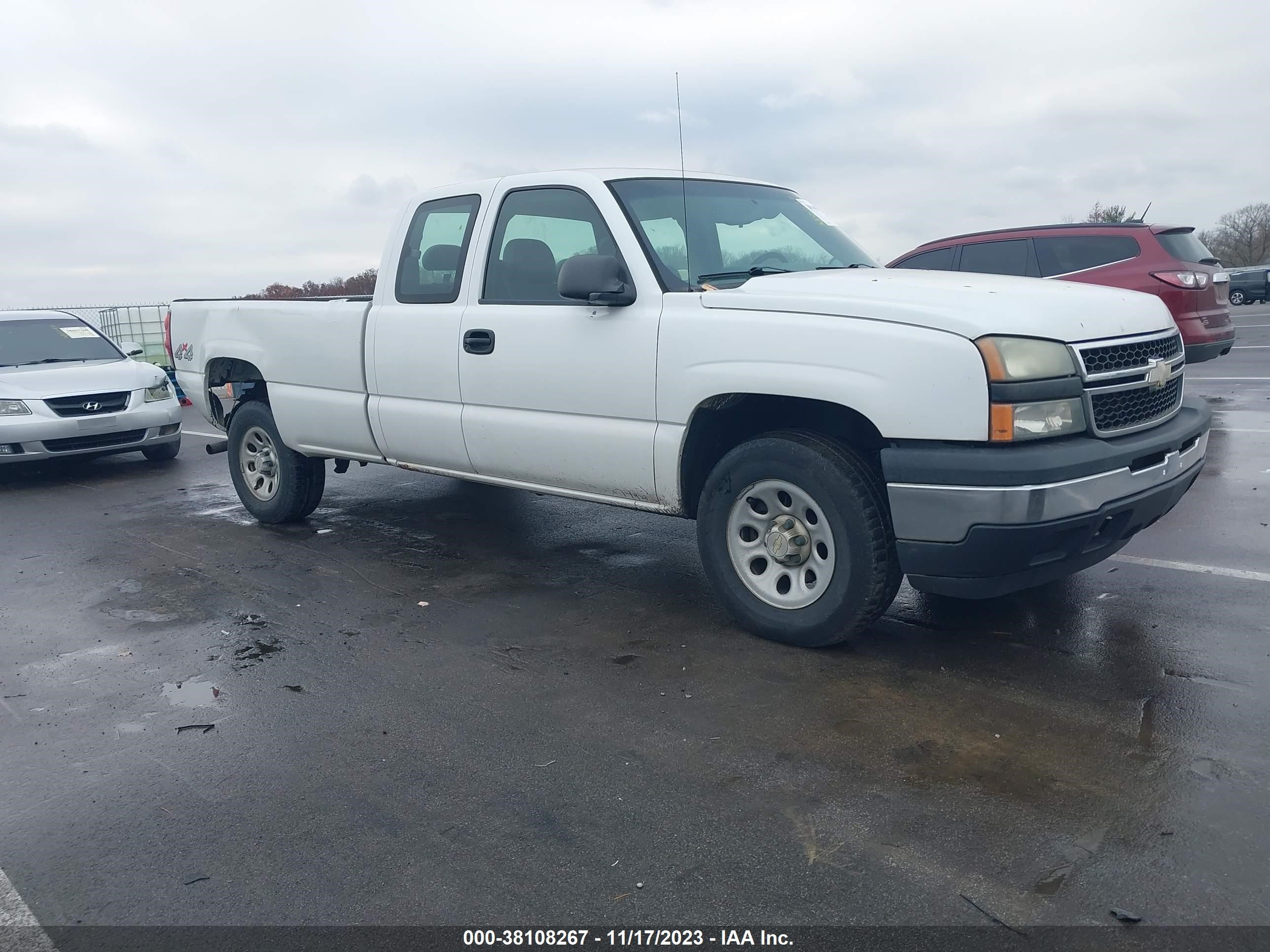 CHEVROLET SILVERADO 2006 1gcek19t76e141386