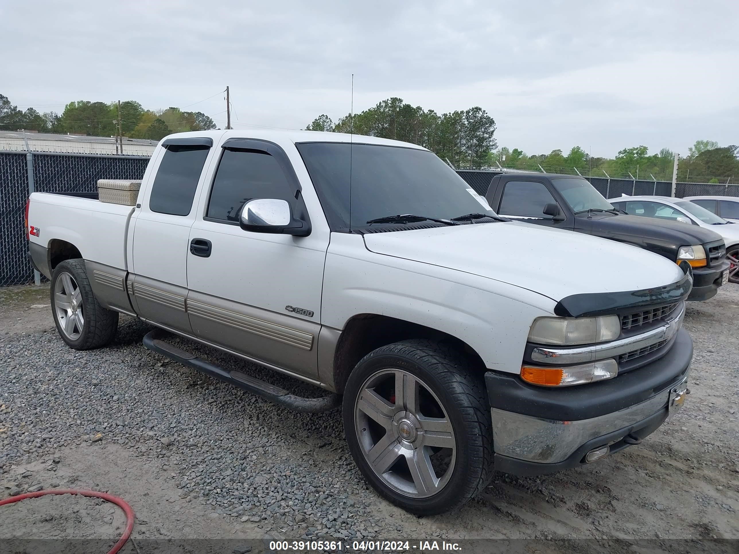 CHEVROLET SILVERADO 1999 1gcek19t7xe169626