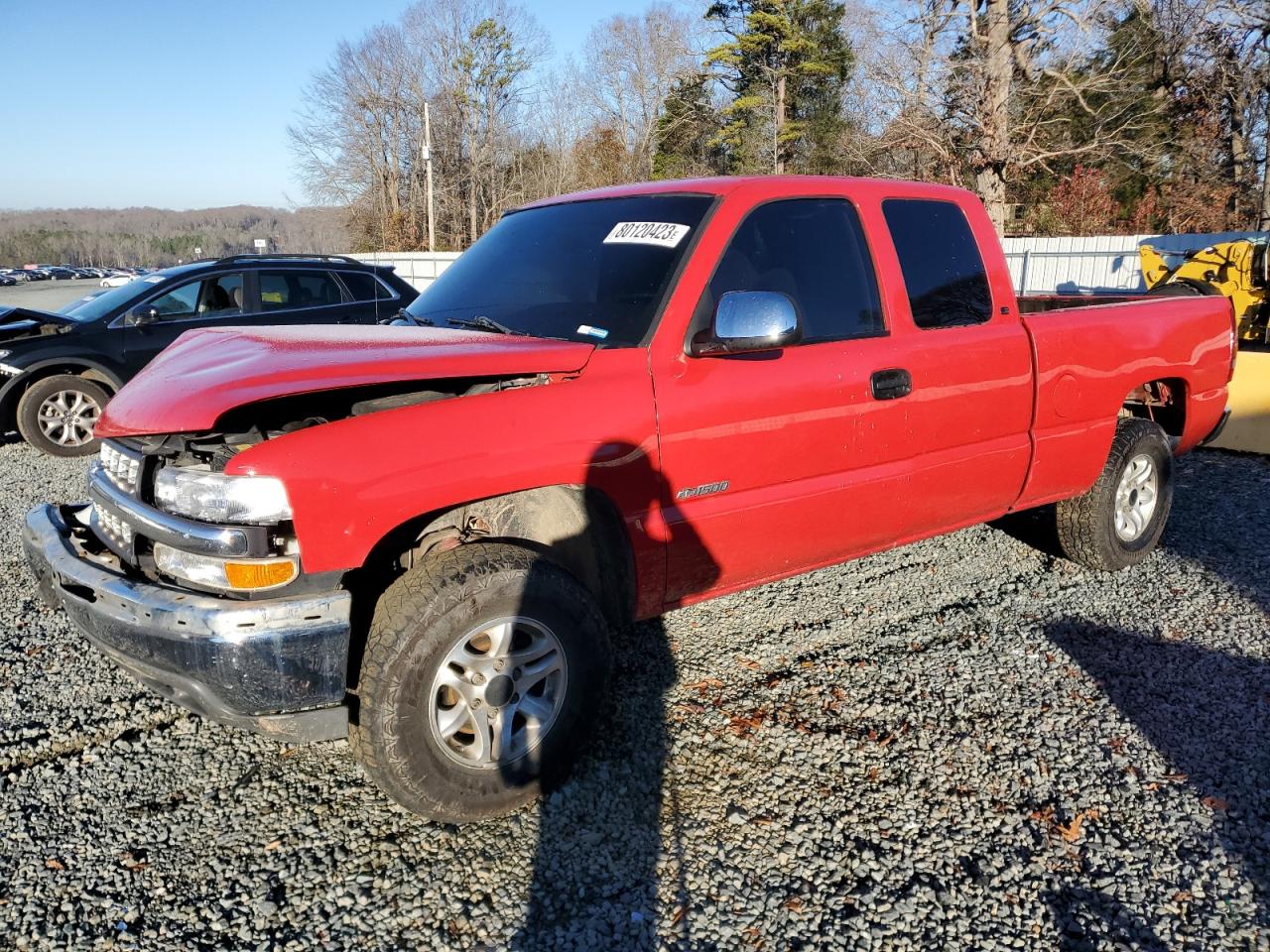 CHEVROLET SILVERADO 2000 1gcek19t7ye124672