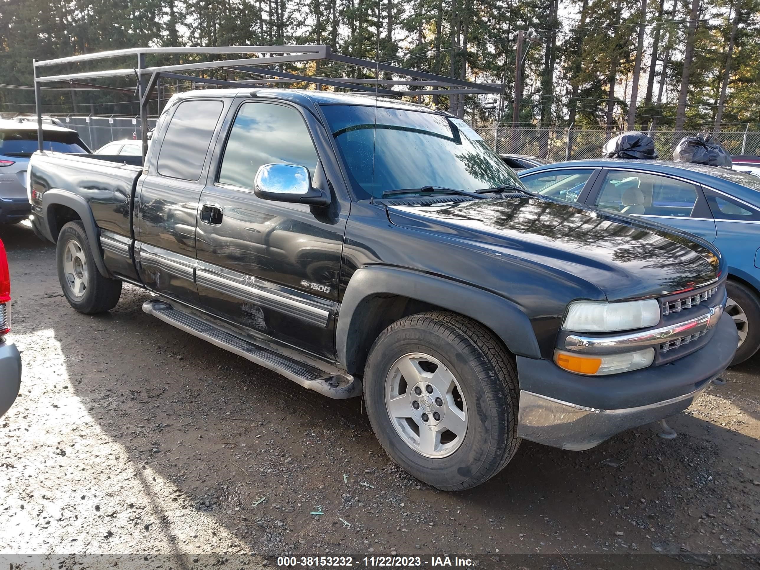 CHEVROLET SILVERADO 2002 1gcek19t82e254919