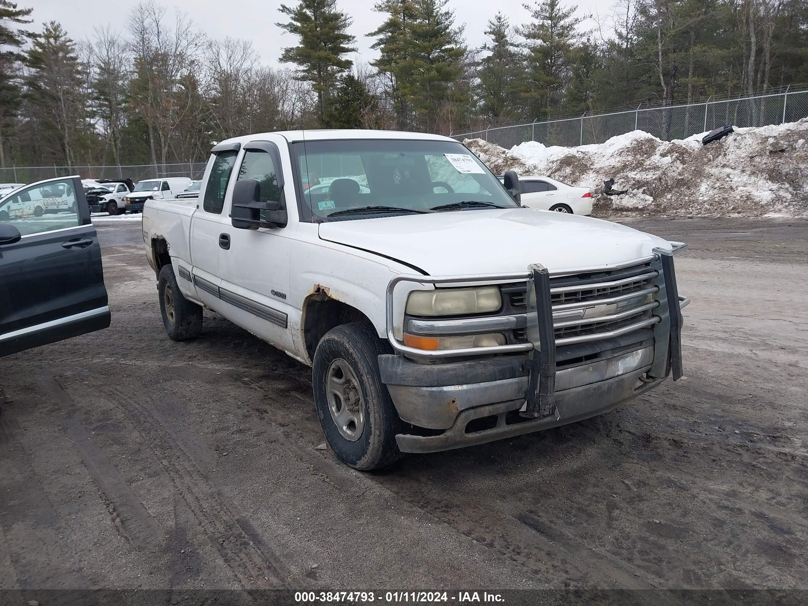 CHEVROLET SILVERADO 2002 1gcek19t82e268612