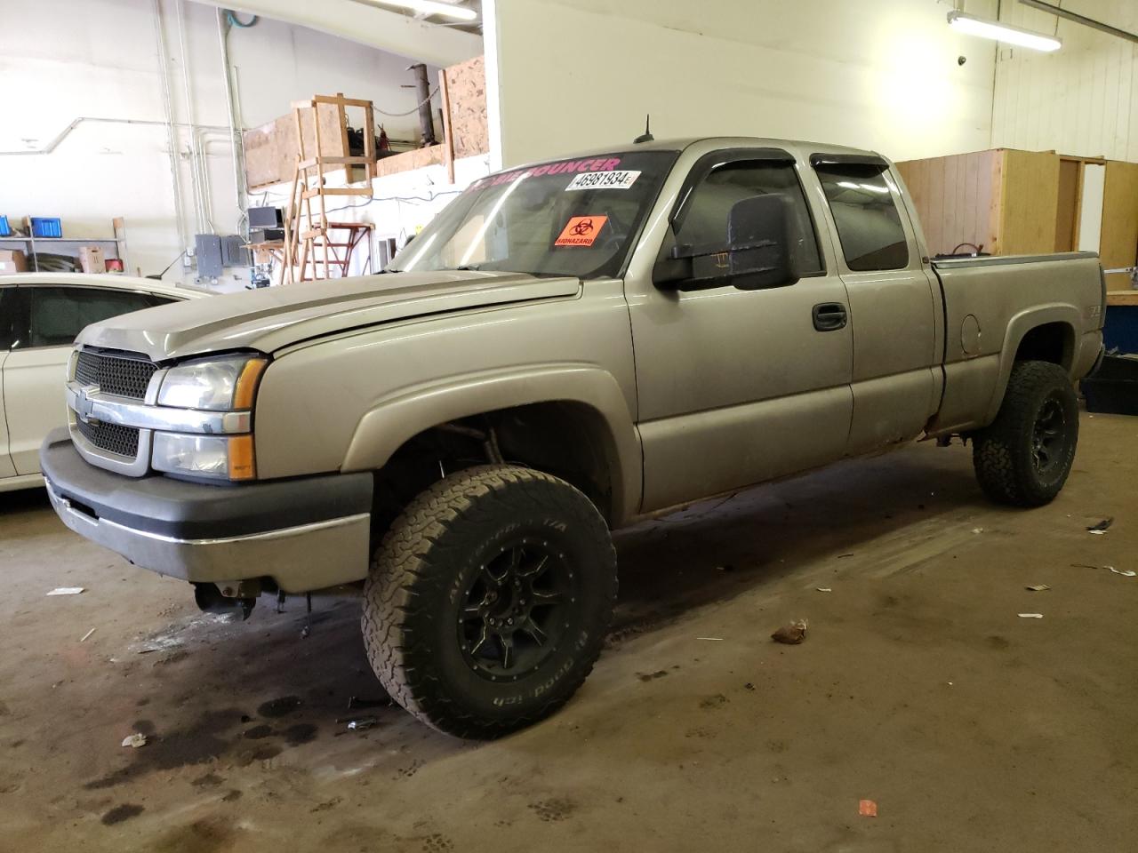 CHEVROLET SILVERADO 2003 1gcek19t83e214549