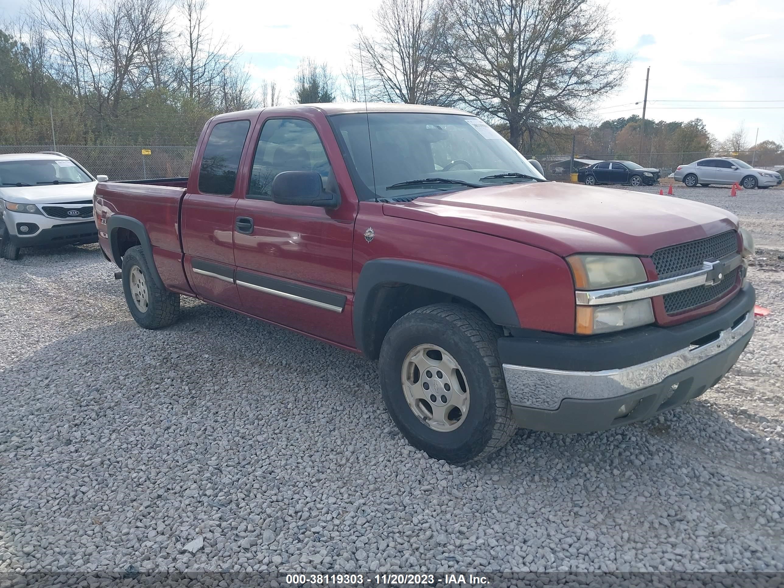 CHEVROLET SILVERADO 2004 1gcek19t84e155486