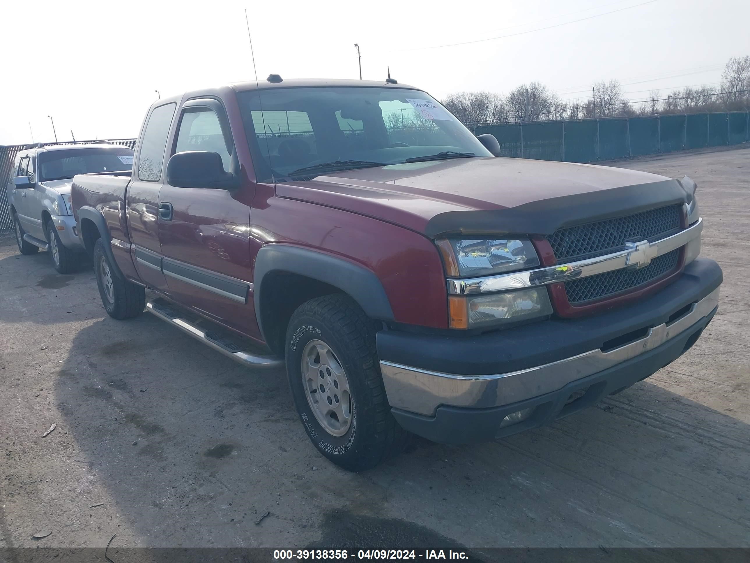 CHEVROLET SILVERADO 2004 1gcek19t84e181831