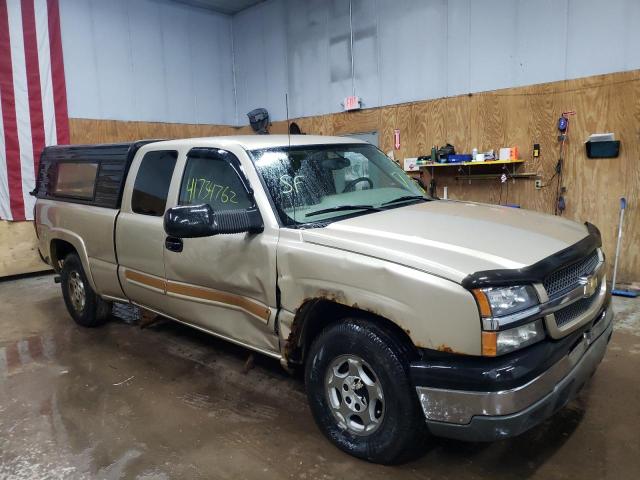 CHEVROLET SILVERADO 2004 1gcek19t84e205450