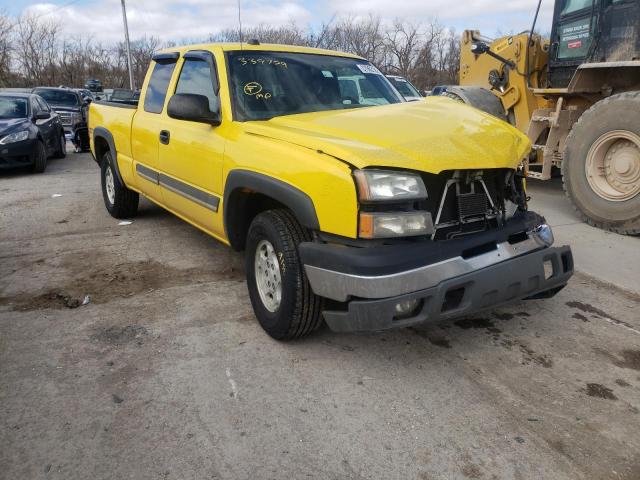 CHEVROLET SILVERADO 2004 1gcek19t84e339729