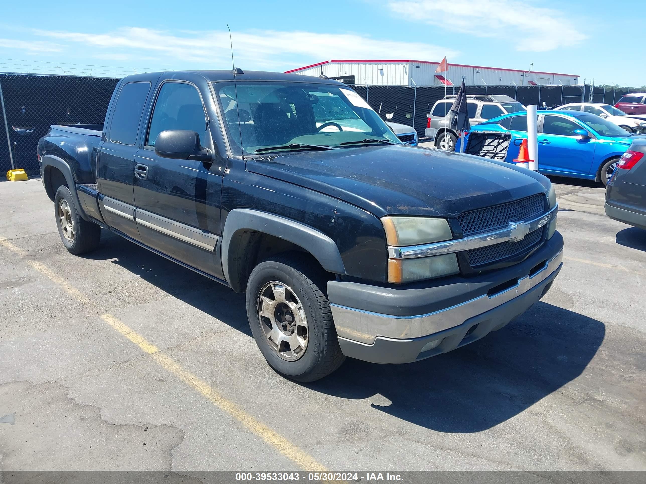 CHEVROLET SILVERADO 2004 1gcek19t84z216926