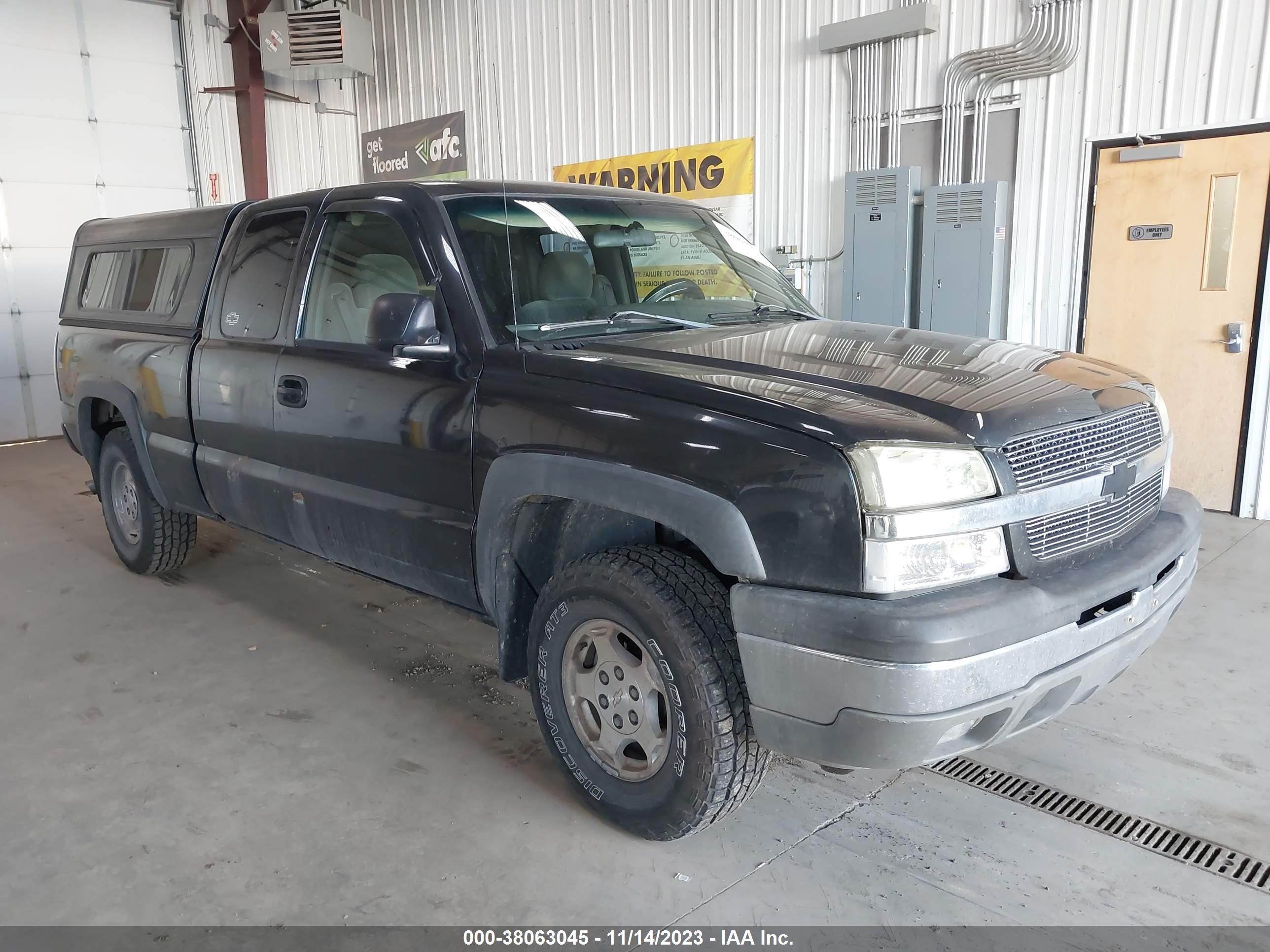 CHEVROLET SILVERADO 2004 1gcek19t84z312832