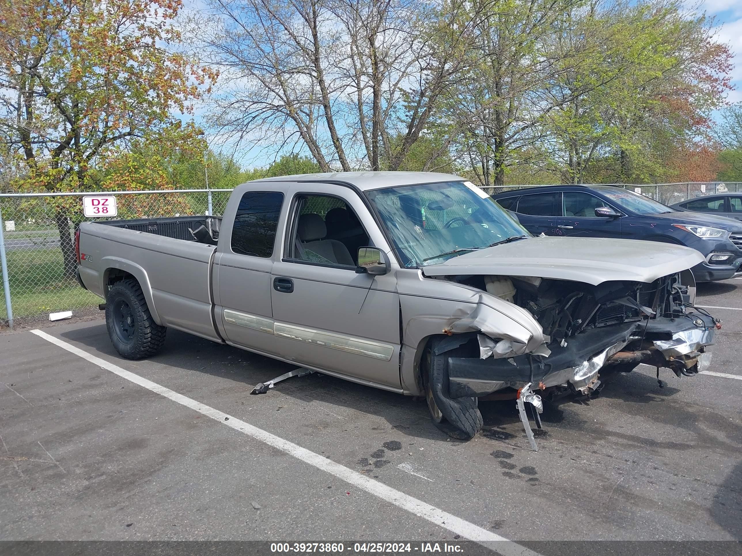 CHEVROLET SILVERADO 2005 1gcek19t85e312144