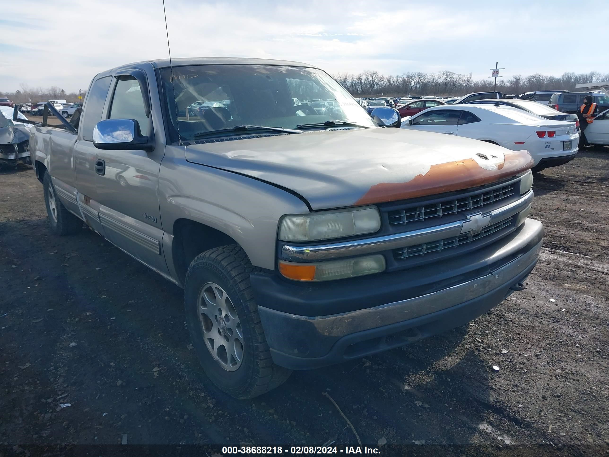 CHEVROLET SILVERADO 1999 1gcek19t8xe189531