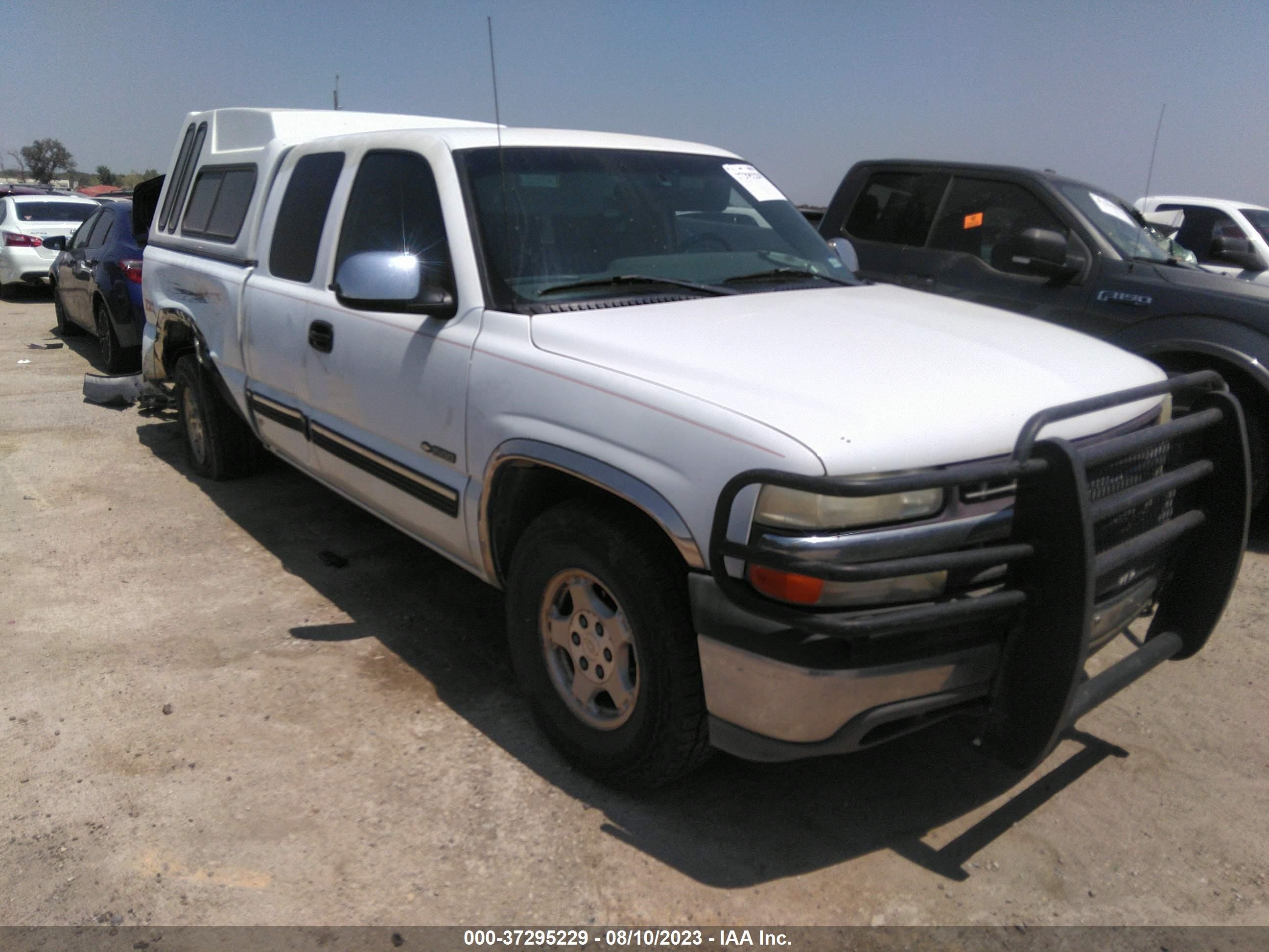 CHEVROLET SILVERADO 2000 1gcek19t8ye371733