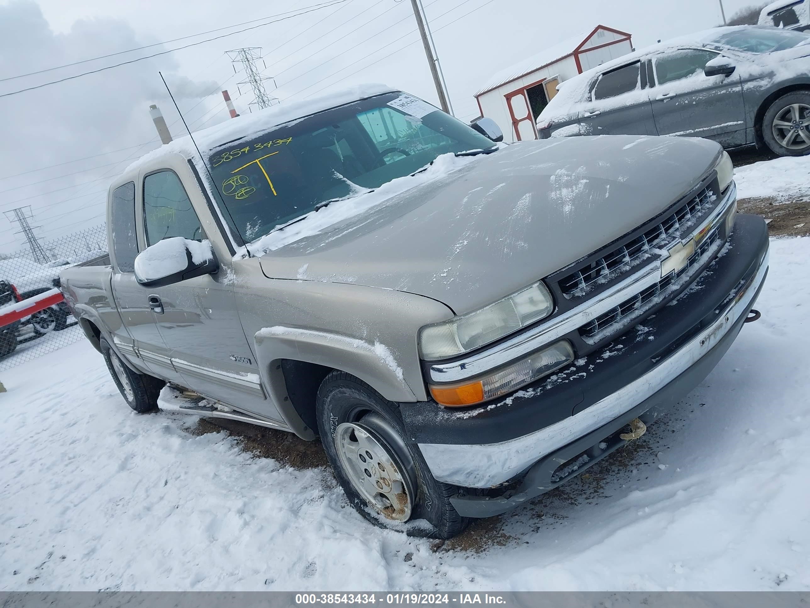 CHEVROLET SILVERADO 2000 1gcek19t8ye392324