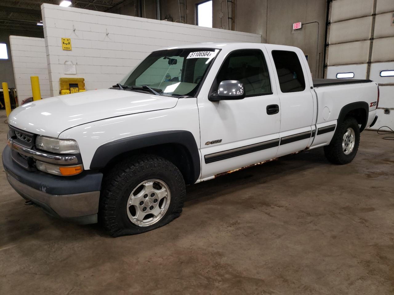 CHEVROLET SILVERADO 2002 1gcek19t92z128822