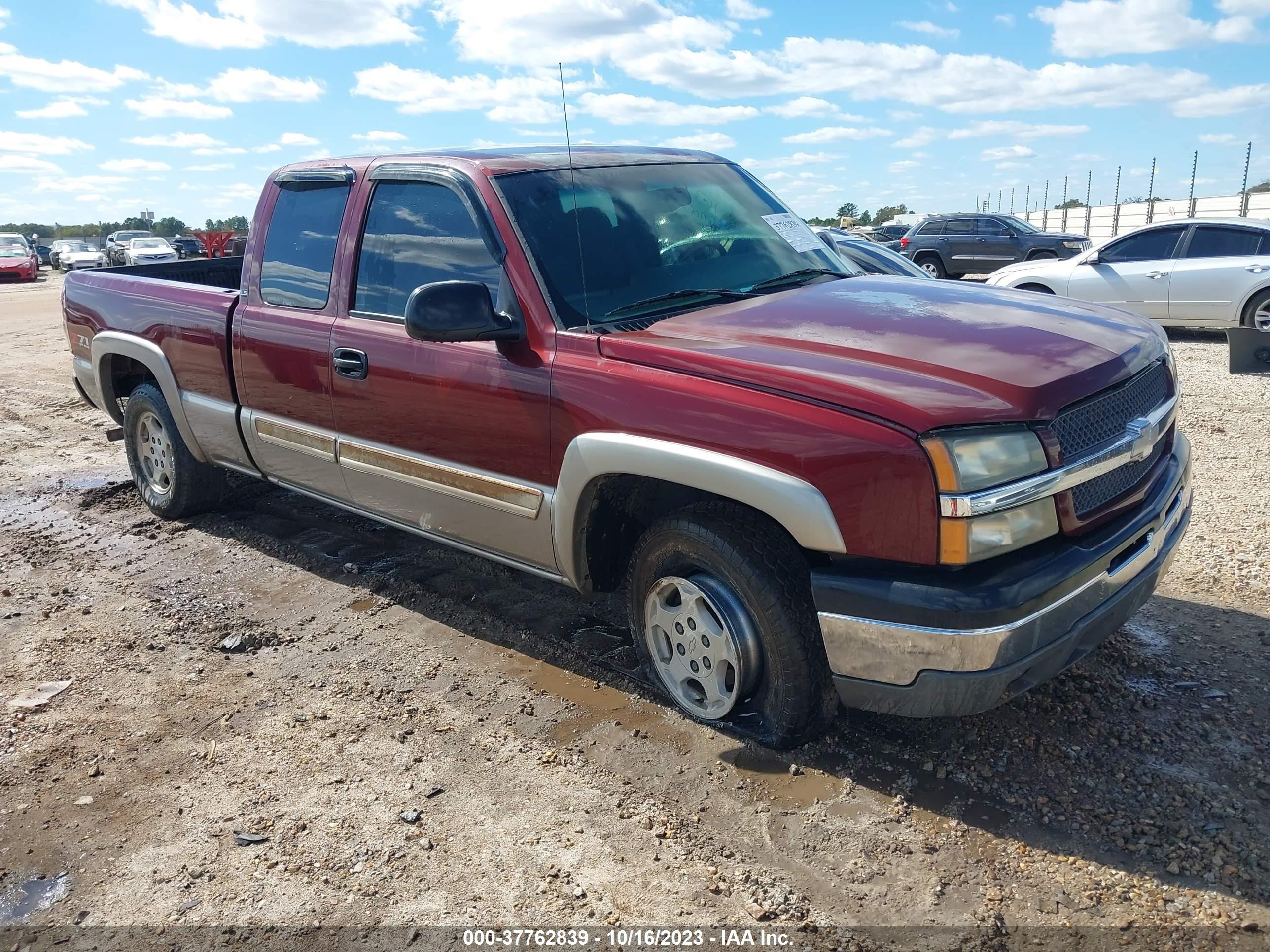 CHEVROLET SILVERADO 2003 1gcek19t93z152832