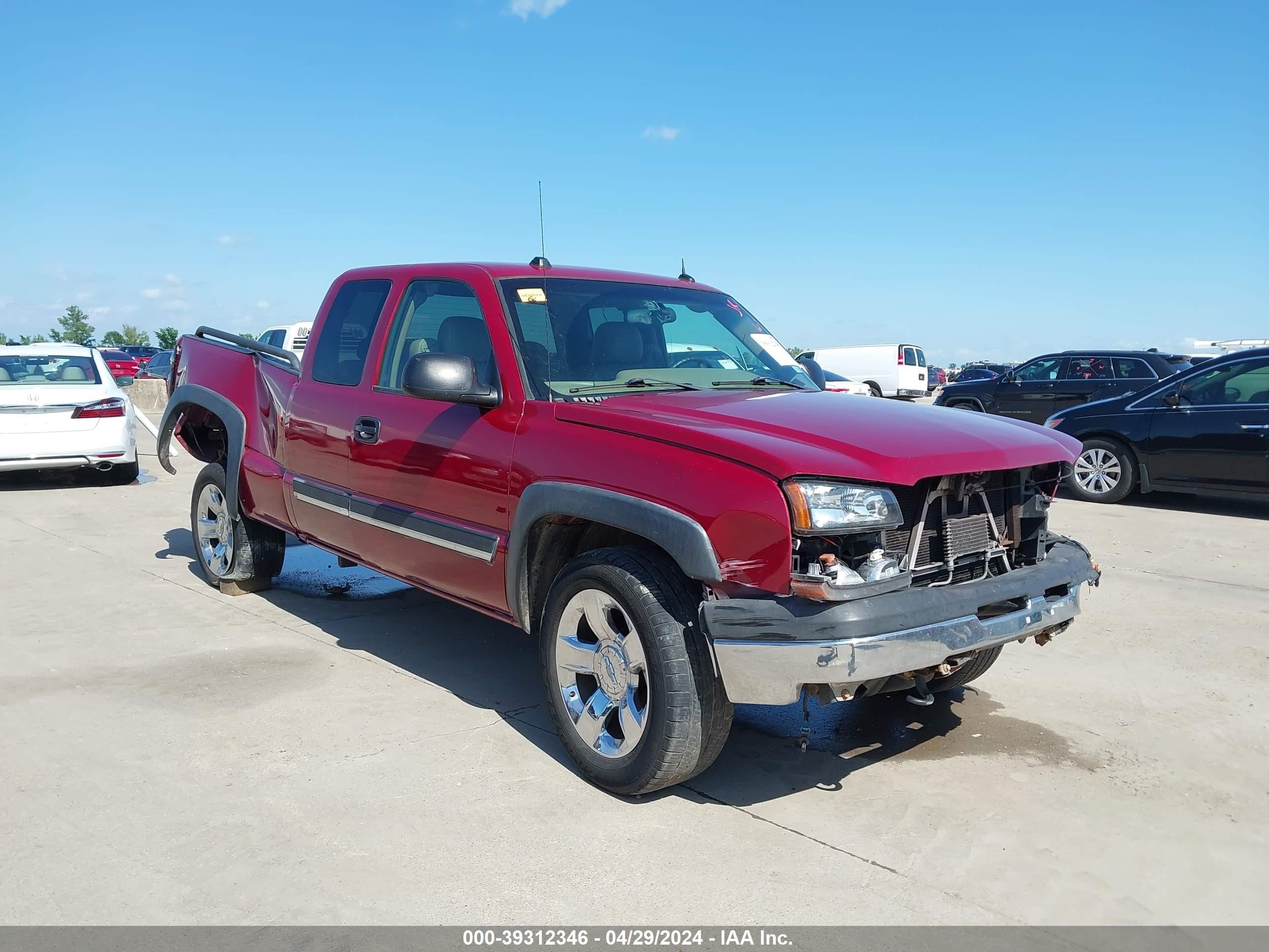 CHEVROLET SILVERADO 2004 1gcek19t94e198945