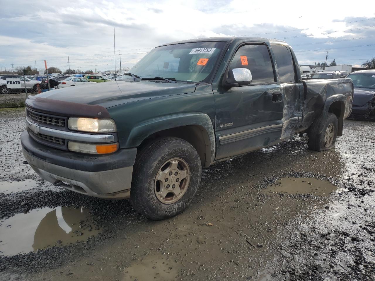 CHEVROLET SILVERADO 2001 1gcek19tx1e124803