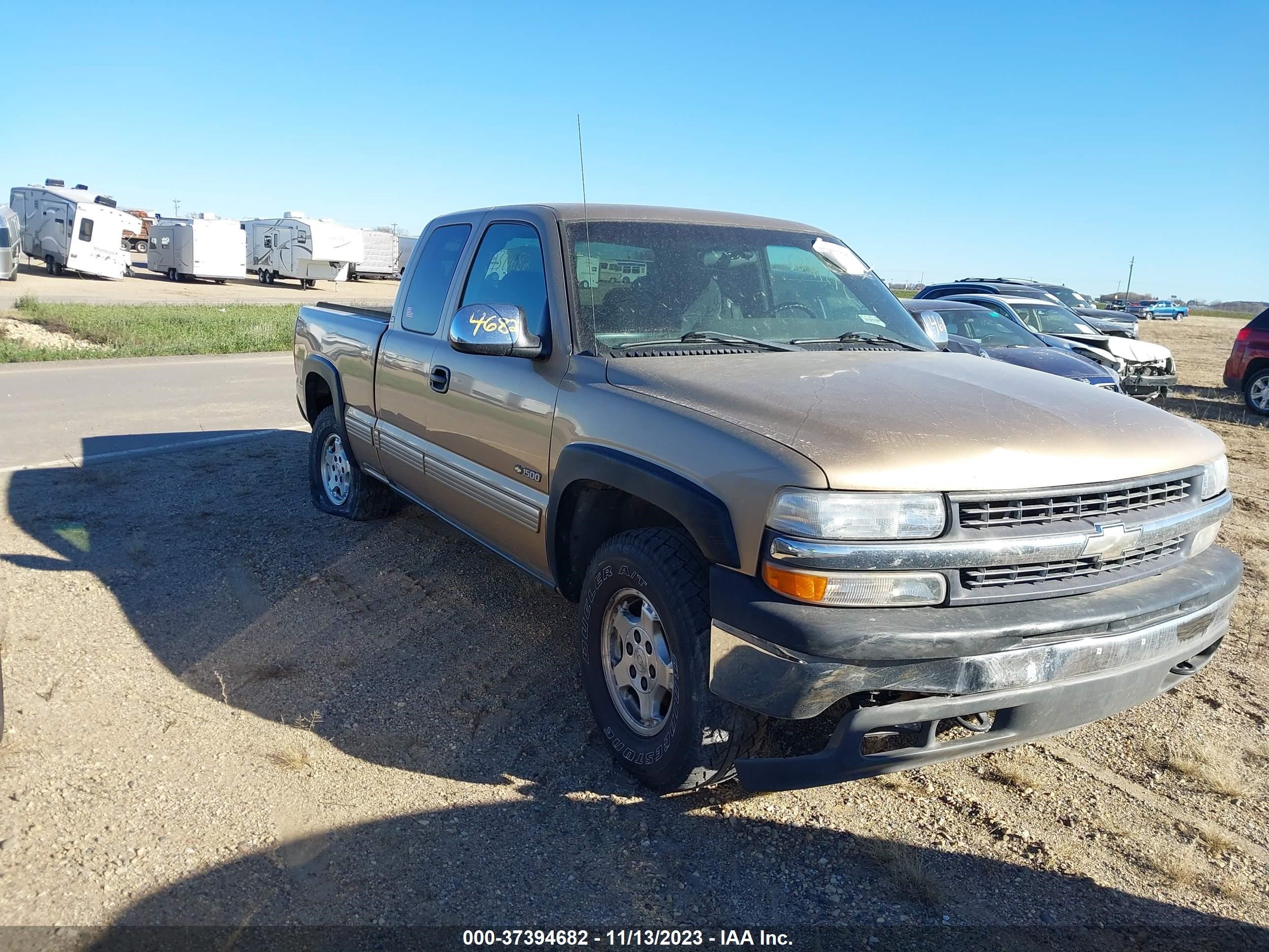 CHEVROLET SILVERADO 2001 1gcek19tx1e148552