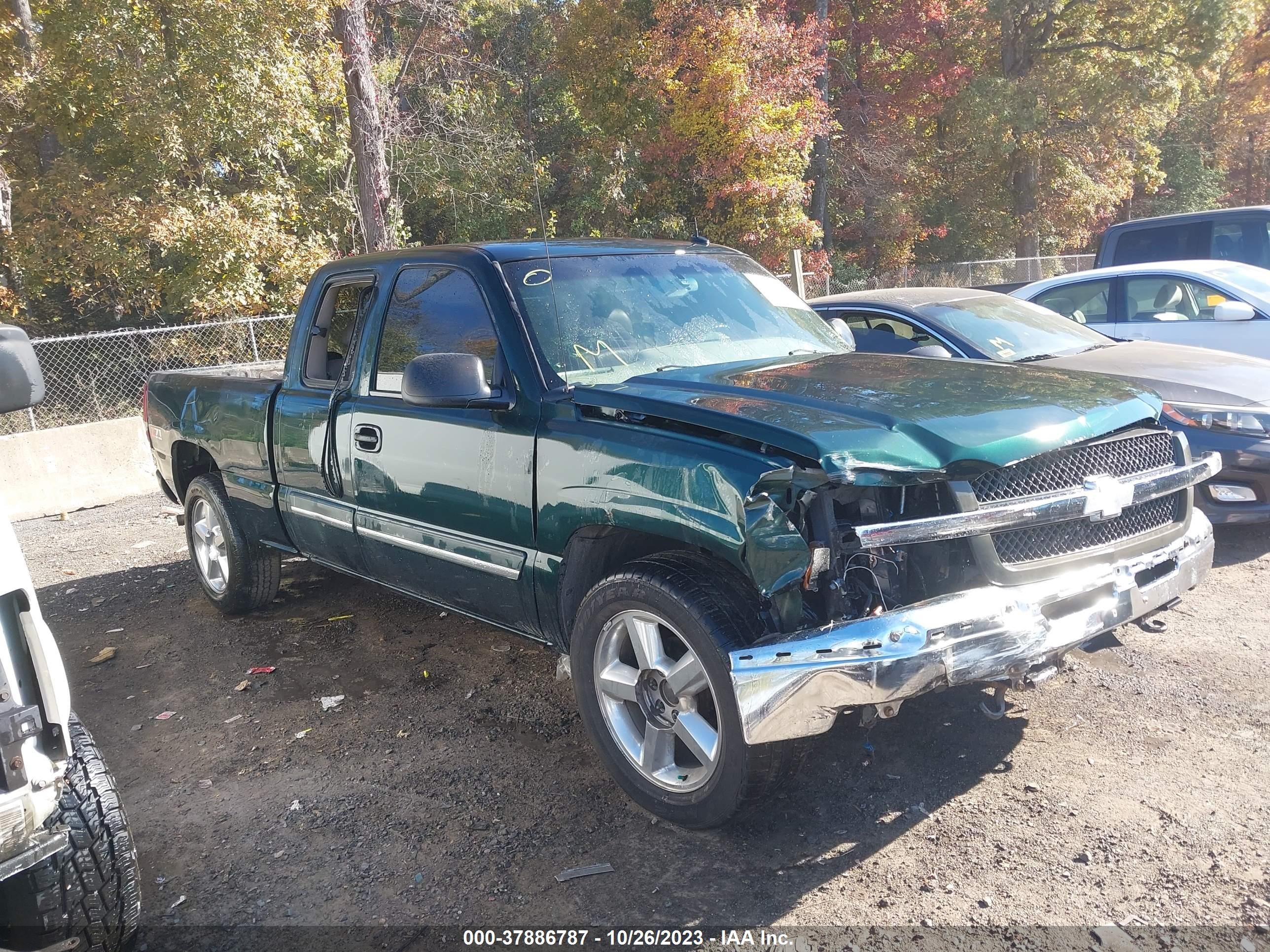 CHEVROLET SILVERADO 2003 1gcek19tx3e231207