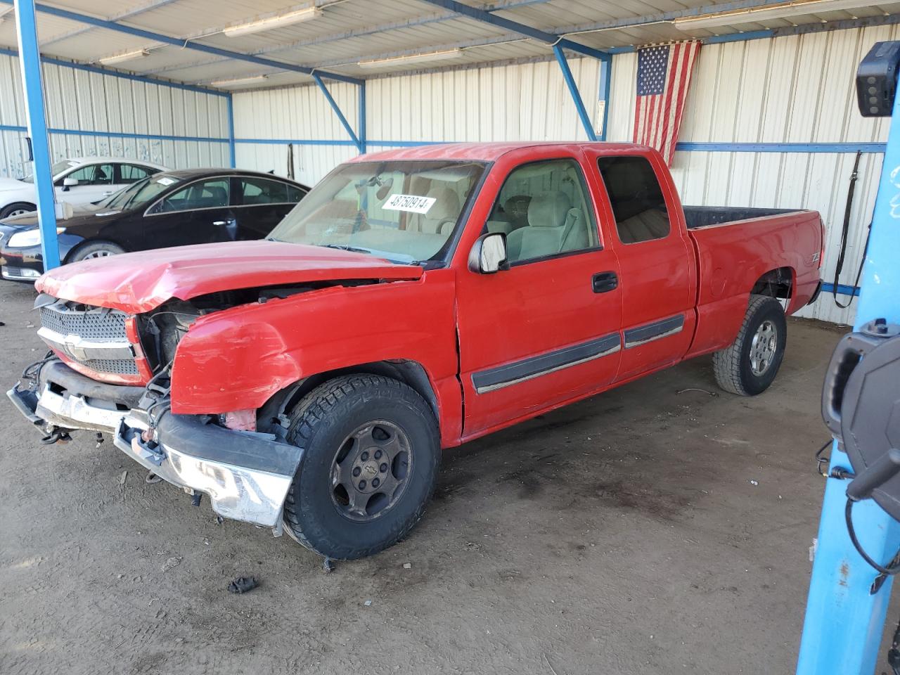 CHEVROLET SILVERADO 2003 1gcek19tx3e367448