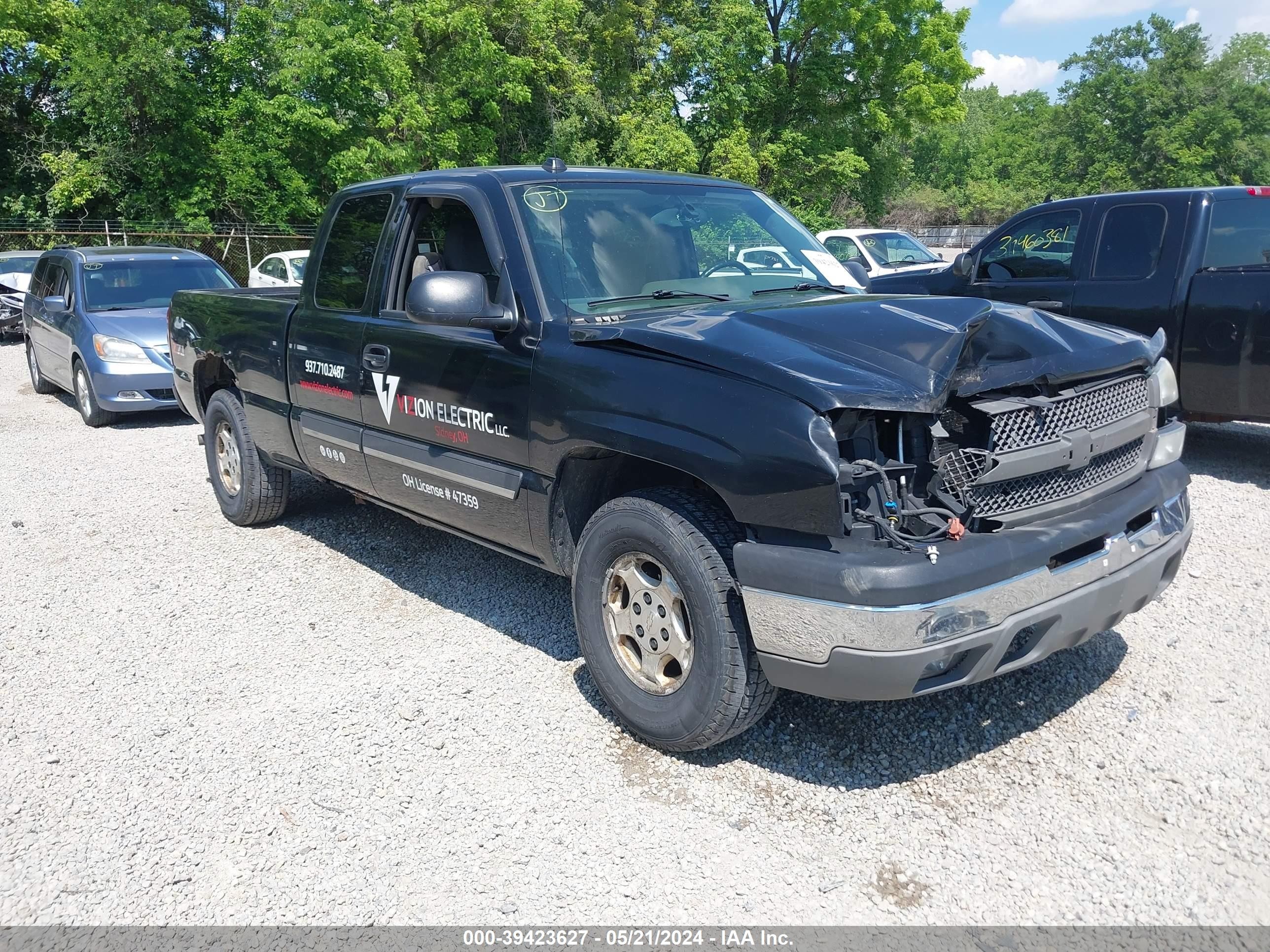 CHEVROLET SILVERADO 2004 1gcek19tx4e136776