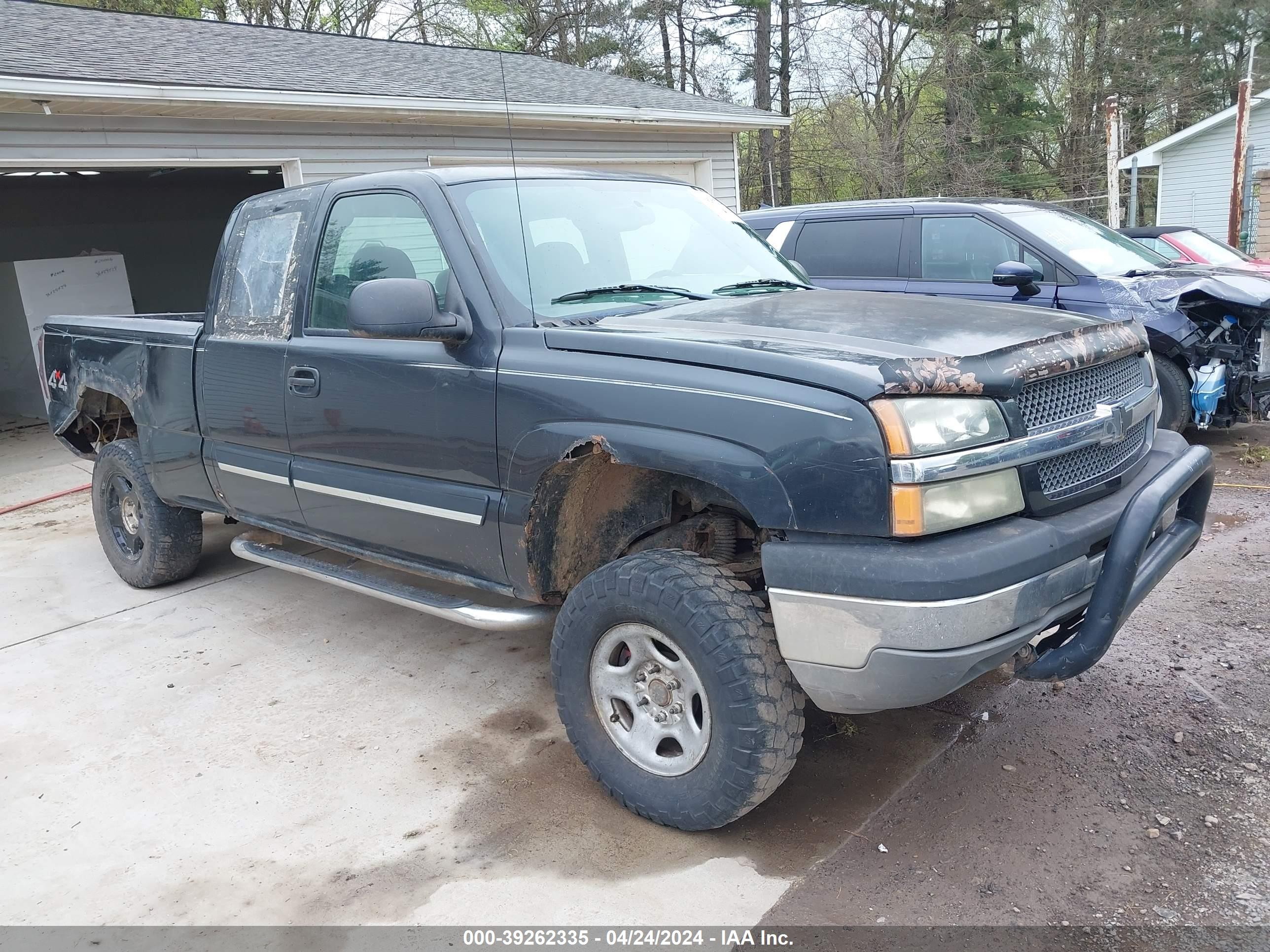 CHEVROLET SILVERADO 2004 1gcek19tx4e233296