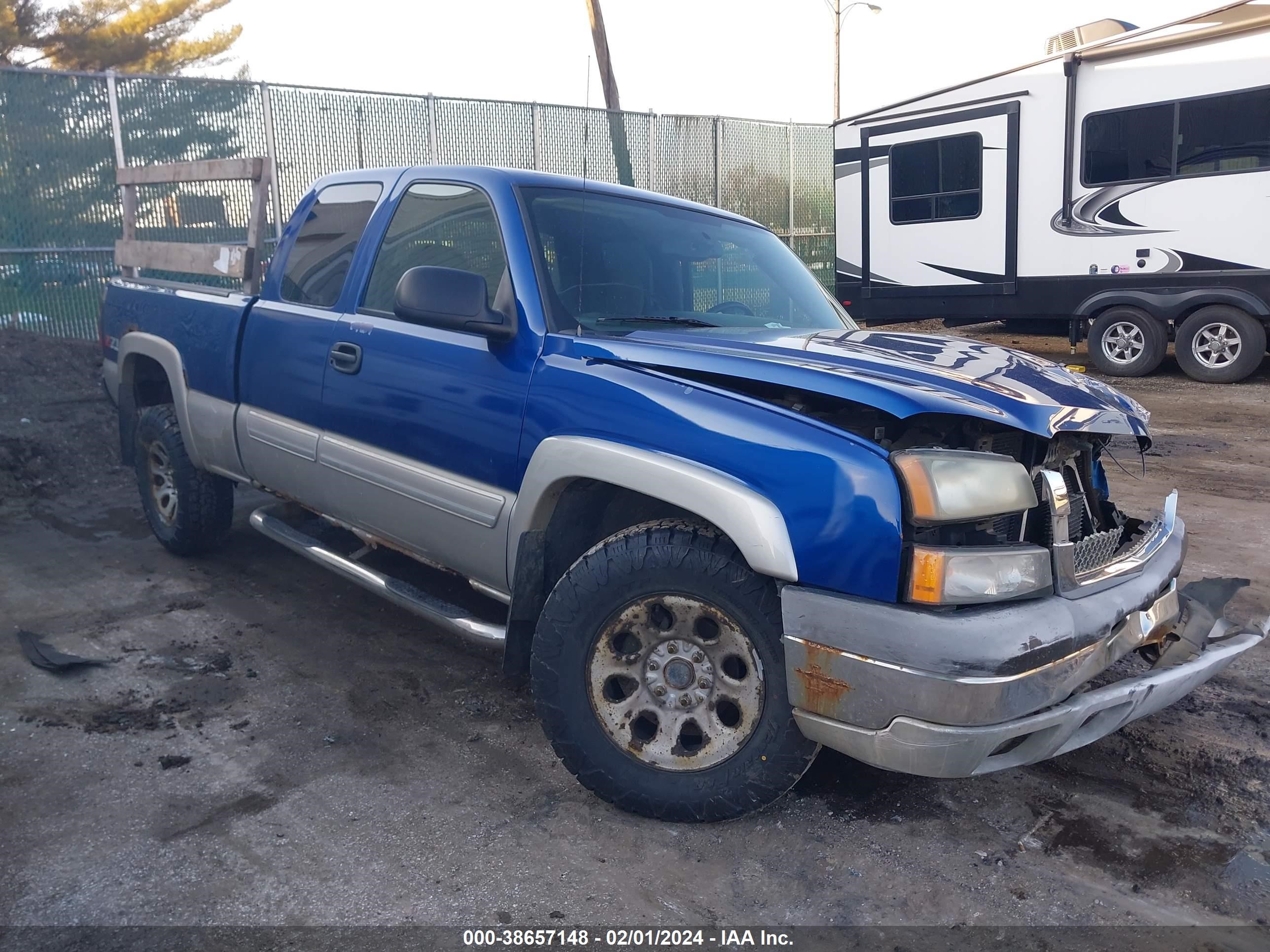 CHEVROLET SILVERADO 2004 1gcek19tx4z343368